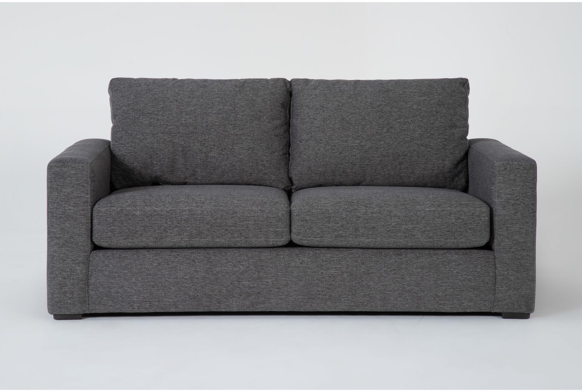 araceli ii pewter grey fabric loveseat 1 araceli ii pewter grey fabric loveseat