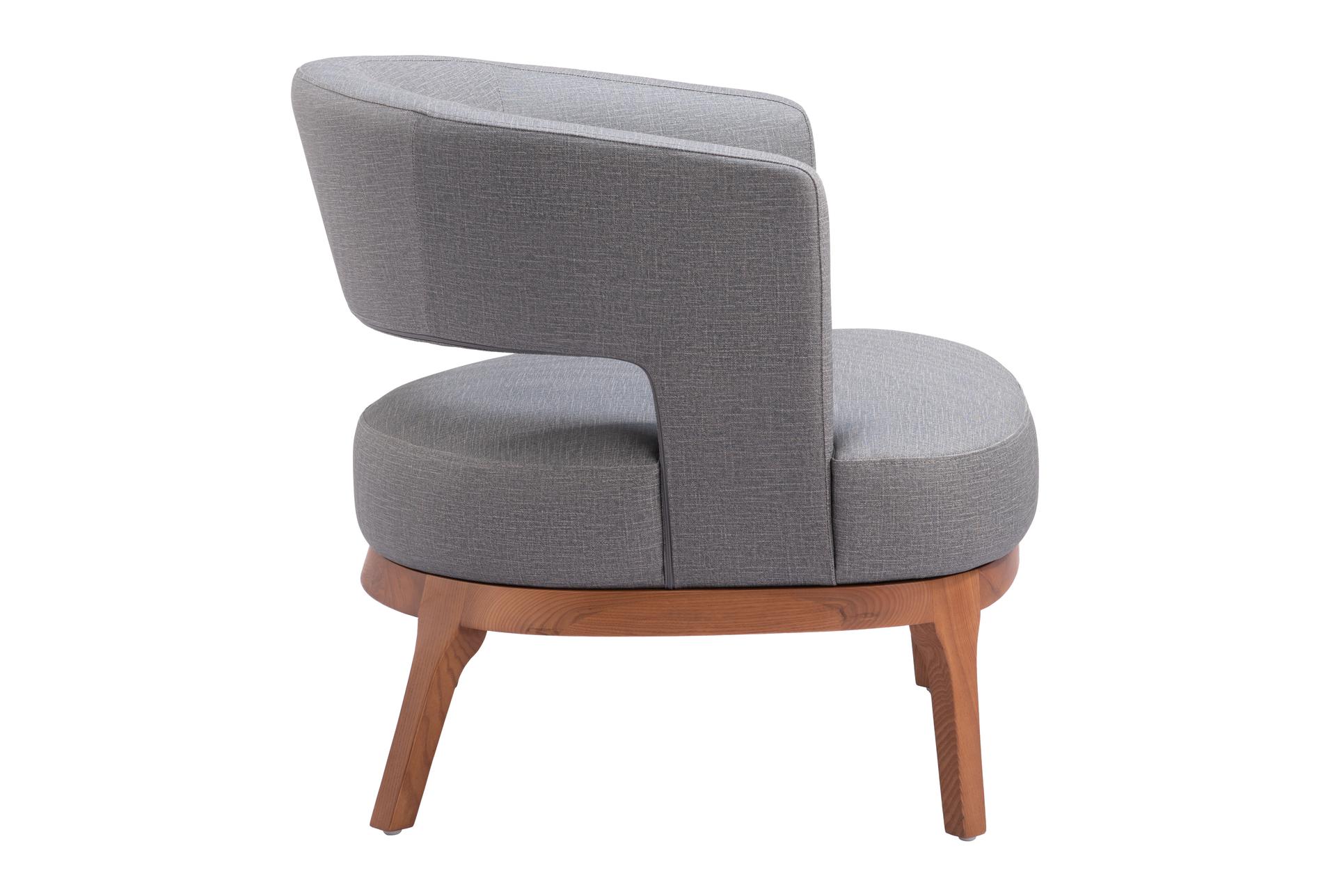penryn slate grey metal accent barrel arm chair | fabric | with arms 10 penryn slate grey metal accent barrel arm chair | fabric | with arms