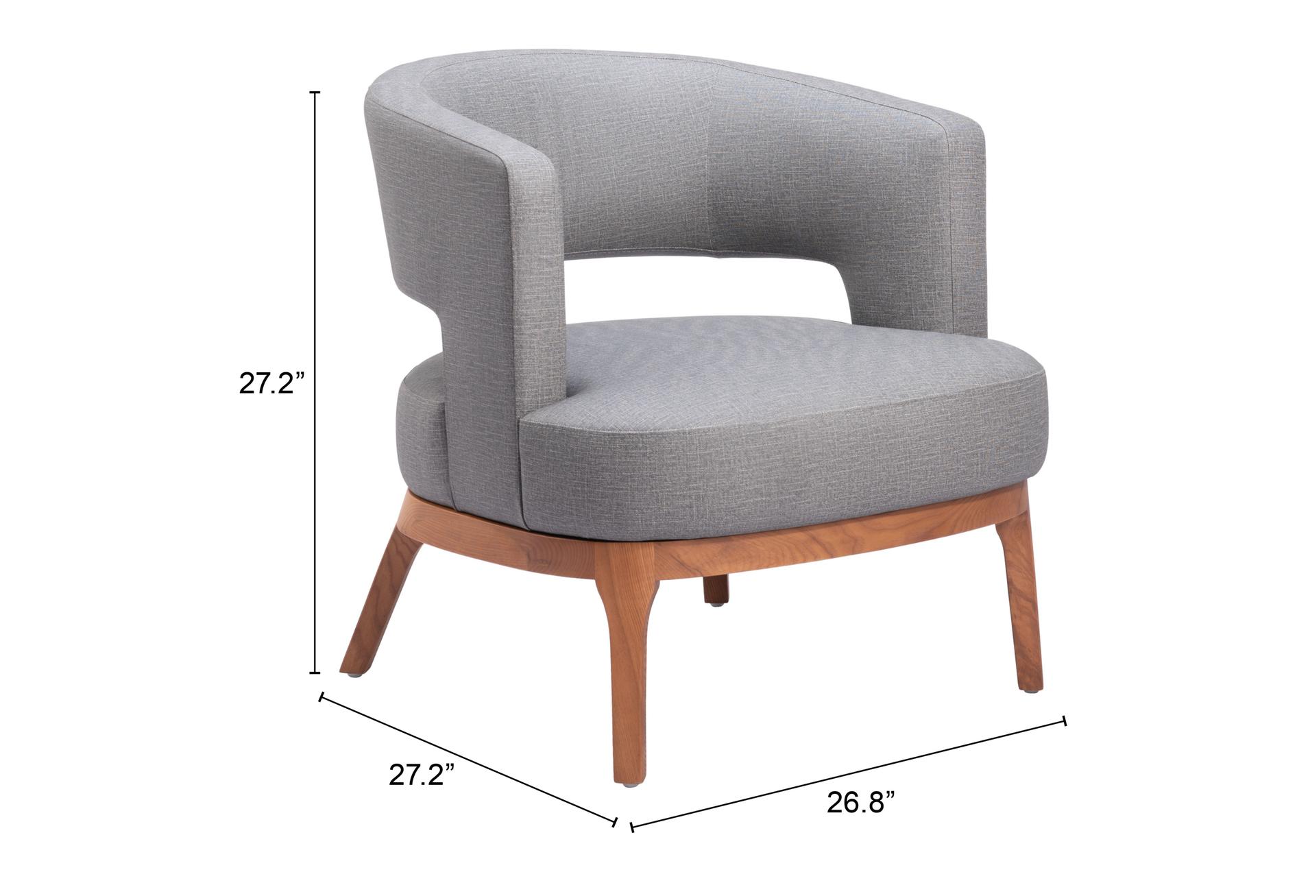 penryn slate grey metal accent barrel arm chair | fabric | with arms 12 penryn slate grey metal accent barrel arm chair | fabric | with arms