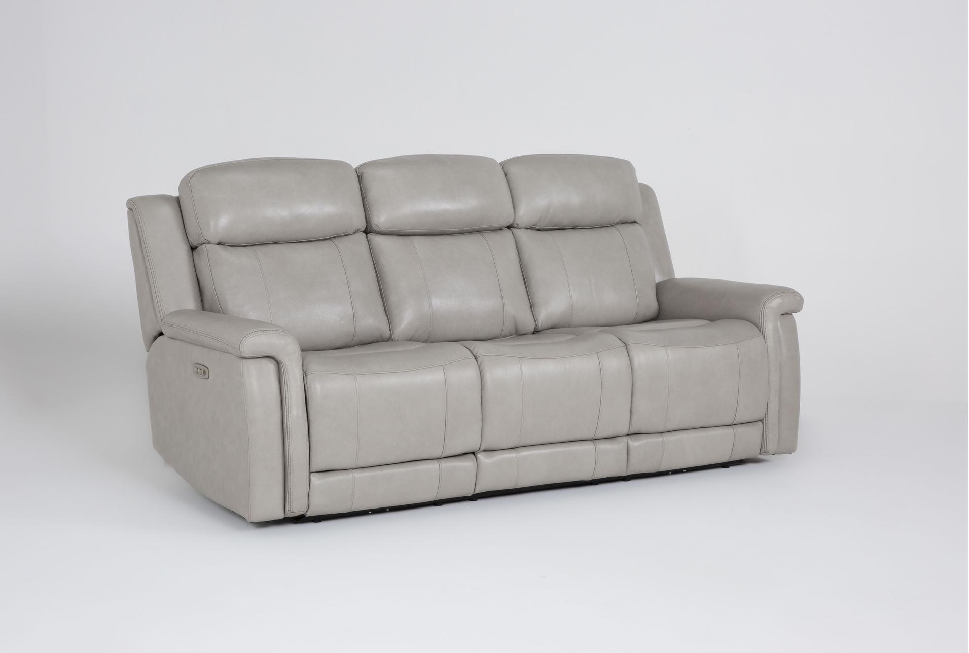 serena ii stone leather 87" power zero gravity reclining sofa with power headrest drop down tray & usb 19 serena ii stone leather 87" power zero gravity reclining sofa with power headrest drop down tray & usb