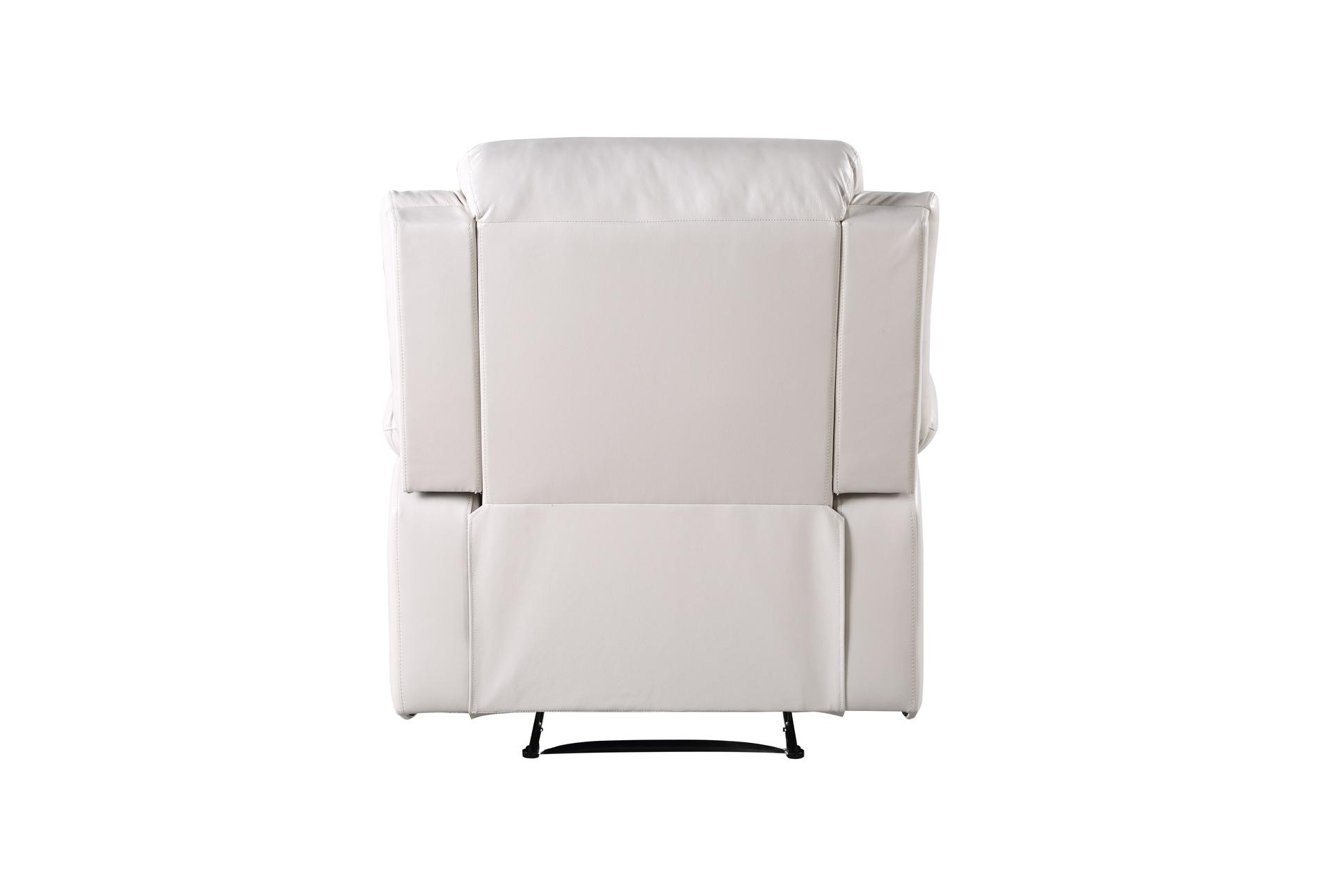 eilbra 39" beige faux leather power recliner with power lumbar | button 14 eilbra 39" beige faux leather power recliner with power lumbar | button