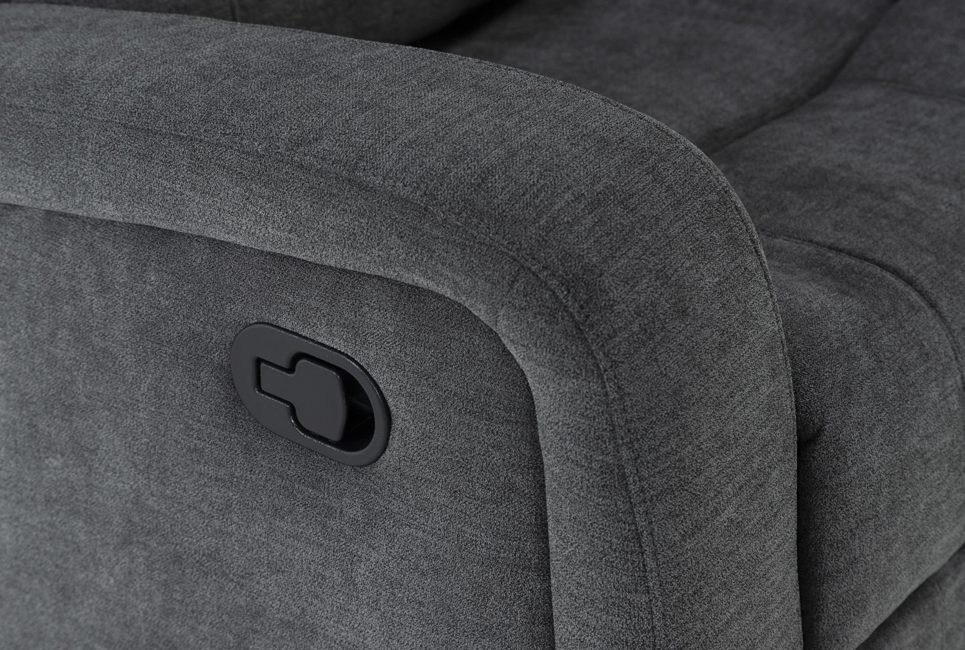 anton grey manual recliner | wall hugger | wallaway | flat 6 anton grey manual recliner | wall hugger | wallaway | flat