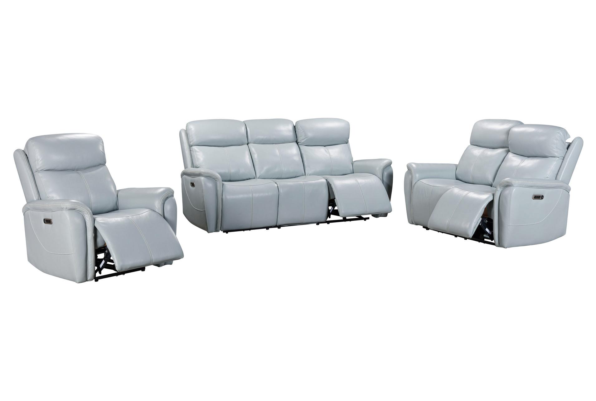 christy grey leather 63" power reclining loveseat with power headrest & usb 5 christy grey leather 63" power reclining loveseat with power headrest & usb