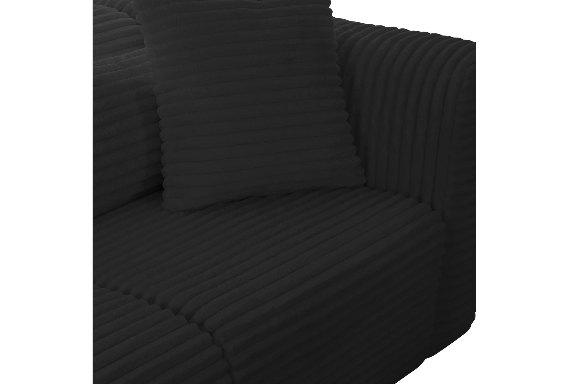 tarra fluffy oversized black corduroy 3 piece modular sectional with left arm facing chaise 12 tarra fluffy oversized black corduroy 3 piece modular sectional with left arm facing chaise