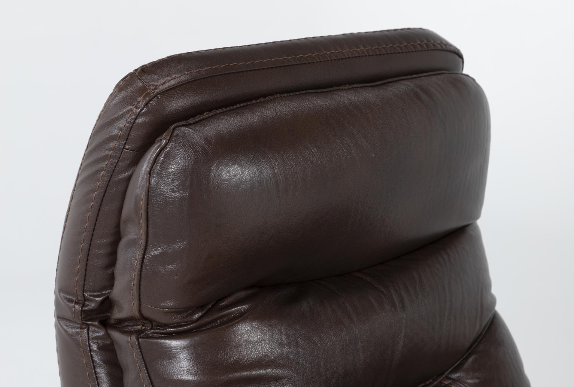 gannon 32" leather brown swivel glider rocker recliner with manual adjustable headrest 13 gannon 32" leather brown swivel glider rocker recliner with manual adjustable headrest