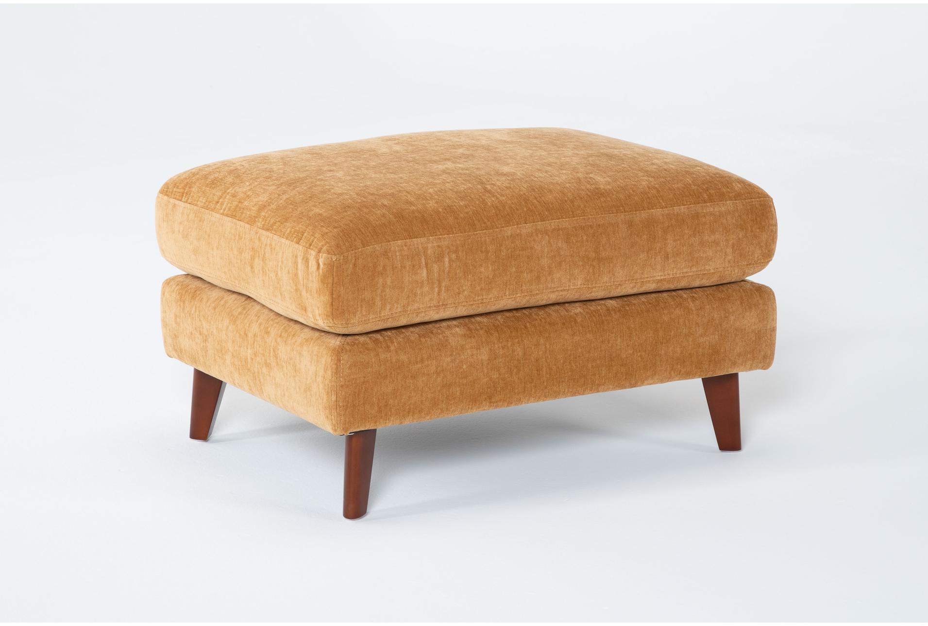 allie buttercup yellow fabric rectangle ottoman 1 allie buttercup yellow fabric rectangle ottoman