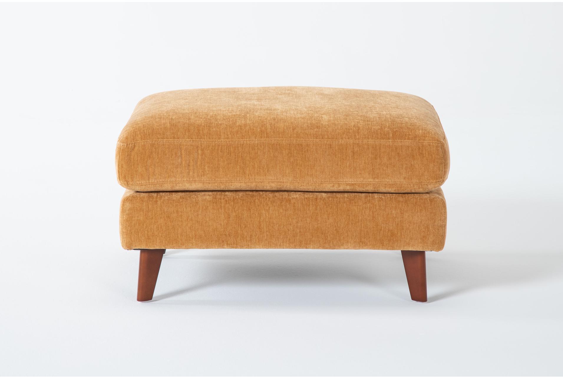 allie buttercup yellow fabric rectangle ottoman 8 allie buttercup yellow fabric rectangle ottoman