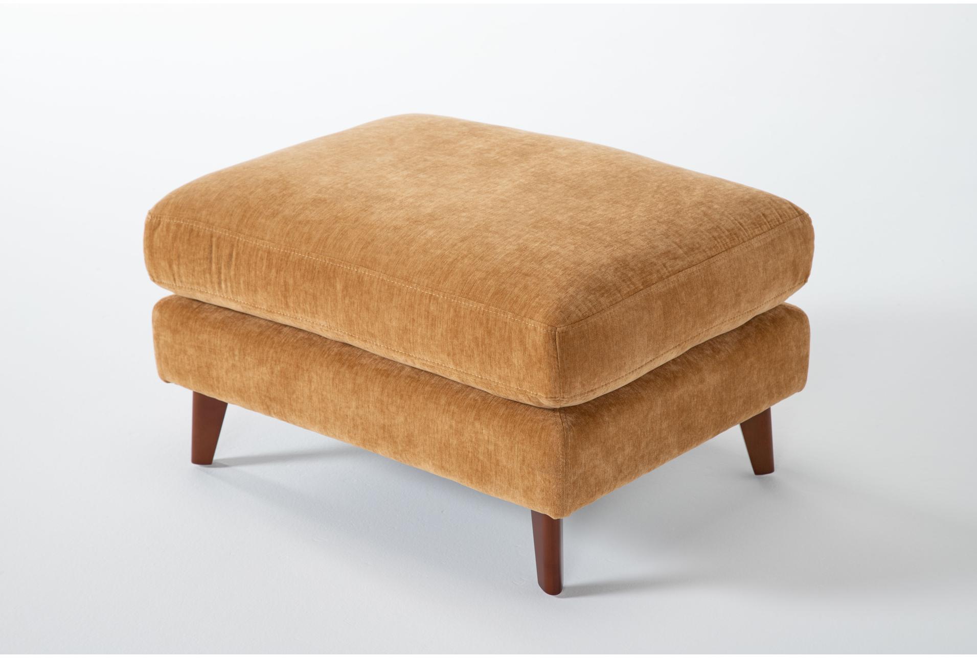 allie buttercup yellow fabric rectangle ottoman 9 allie buttercup yellow fabric rectangle ottoman