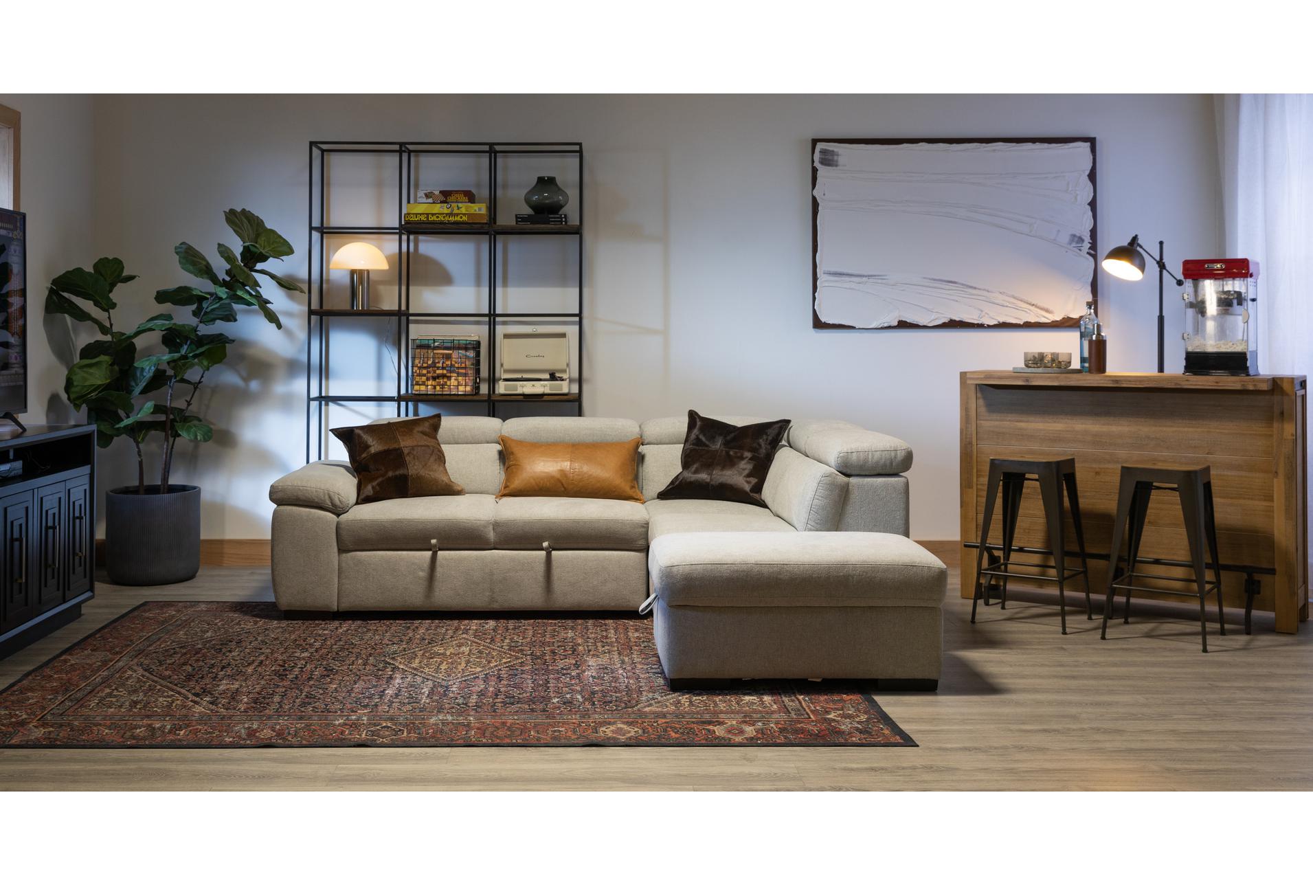 dante light grey fabric 103" 3 piece convertible futon sleeper l-shaped sectional with right arm facing storage chaise with storage 26 dante light grey fabric 103" 3 piece convertible futon sleeper l-shaped sectional with right arm facing storage chaise with storage