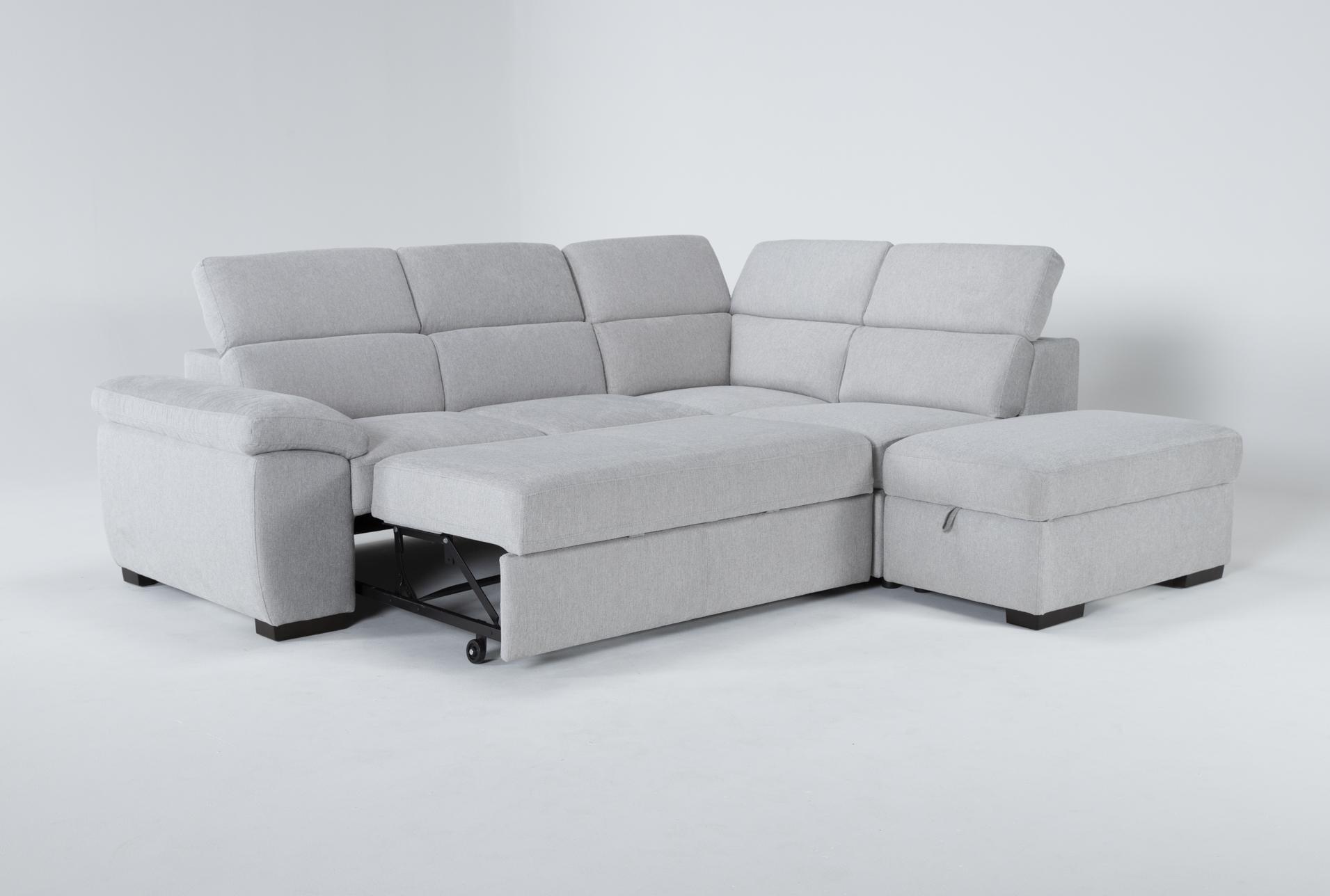 dante light grey fabric 103" 3 piece convertible futon sleeper l-shaped sectional with right arm facing storage chaise with storage 17 dante light grey fabric 103" 3 piece convertible futon sleeper l-shaped sectional with right arm facing storage chaise with storage