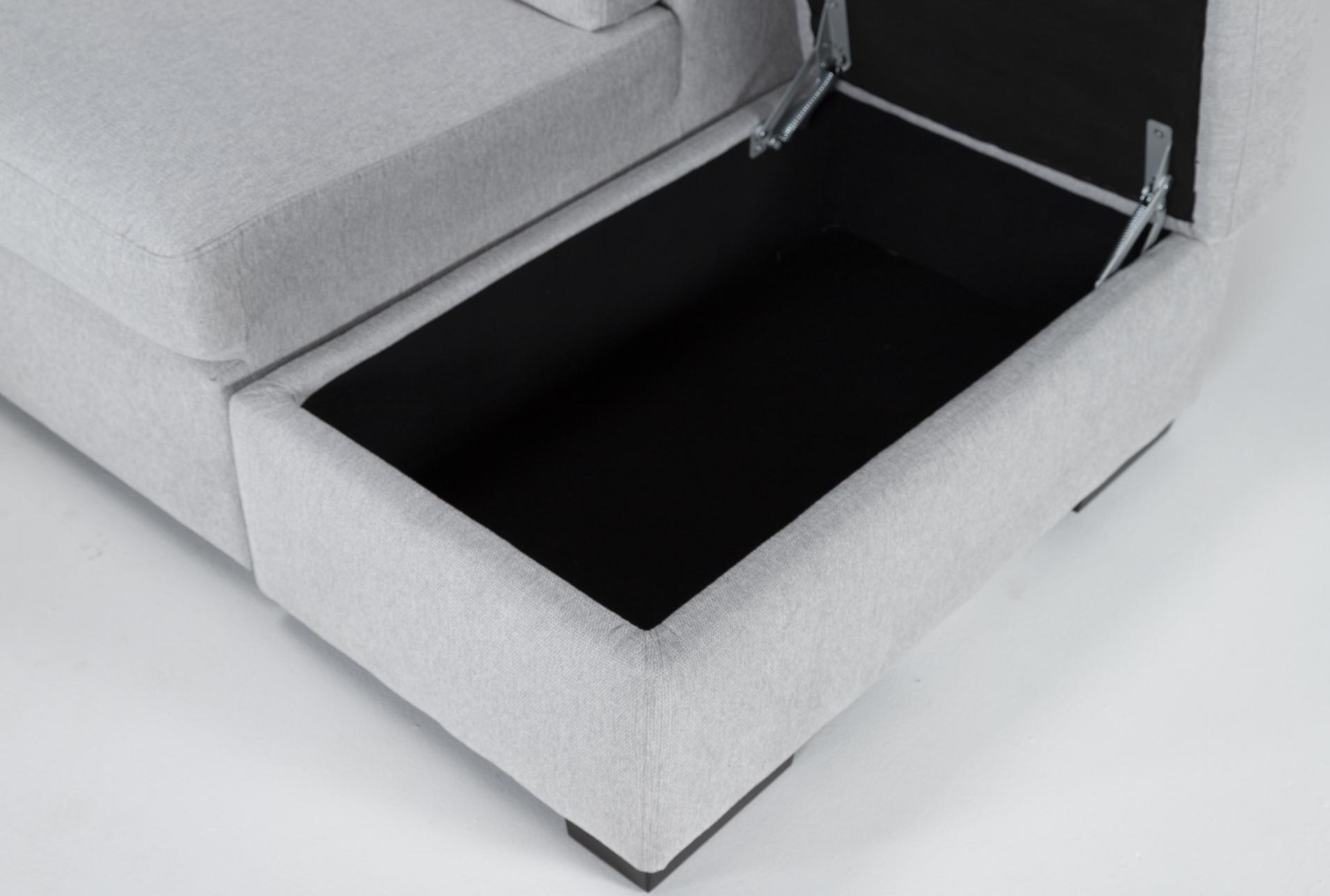 dante light grey fabric 103" 3 piece convertible futon sleeper l-shaped sectional with right arm facing storage chaise with storage 19 dante light grey fabric 103" 3 piece convertible futon sleeper l-shaped sectional with right arm facing storage chaise with storage
