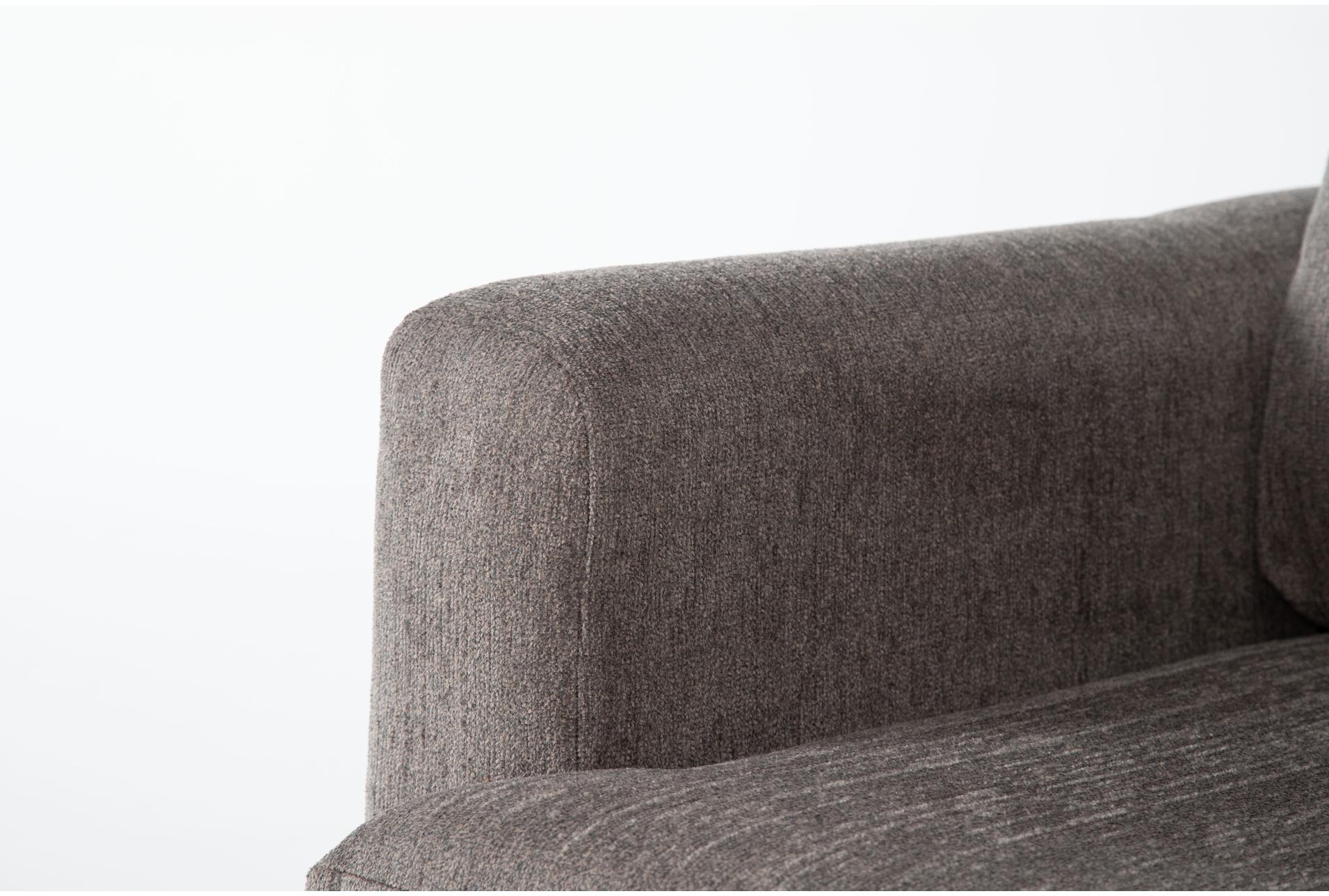 basil grey brown fabric sofa love & arm chair set 9 basil grey brown fabric sofa love & arm chair set