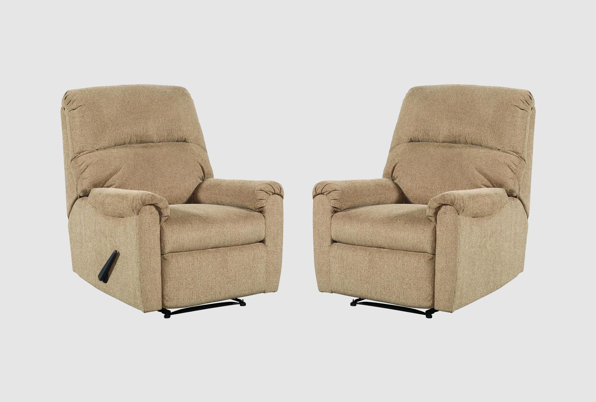 nerviano mocha beige manual wallaway recliner set of 2 | wall hugger 1 nerviano mocha beige manual wallaway recliner set of 2 | wall hugger