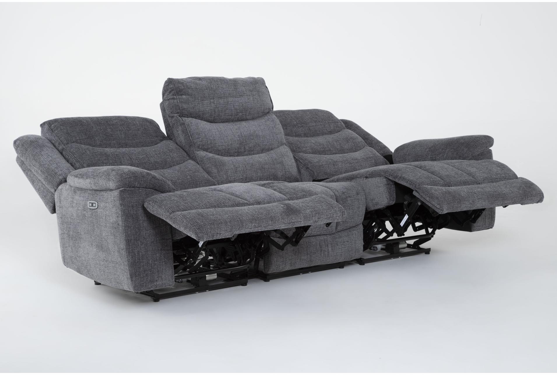 cruz smoke grey 101" 3 piece power reclining modular sofa with usb 11 cruz smoke grey 101" 3 piece power reclining modular sofa with usb