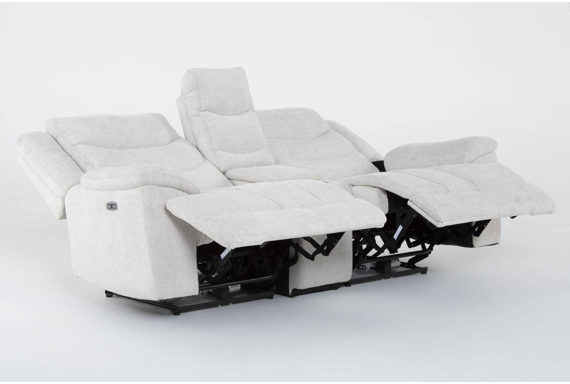 cruz ecru fabric 3 piece power reclining modular console loveseat with storage cupholders & usb 12 cruz ecru fabric 3 piece power reclining modular console loveseat with storage cupholders & usb