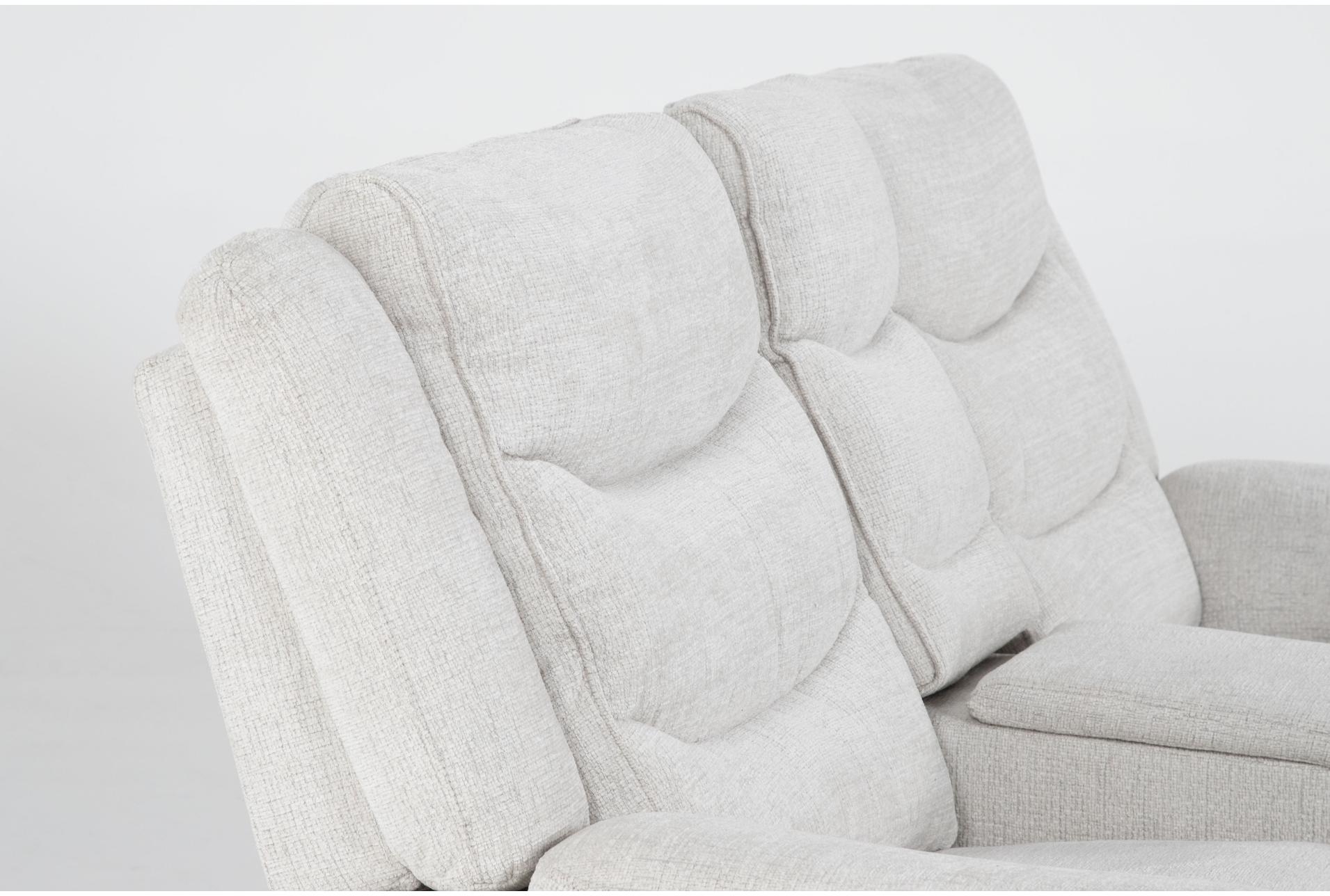 cruz ecru fabric 3 piece power reclining modular console loveseat with storage cupholders & usb 13 cruz ecru fabric 3 piece power reclining modular console loveseat with storage cupholders & usb