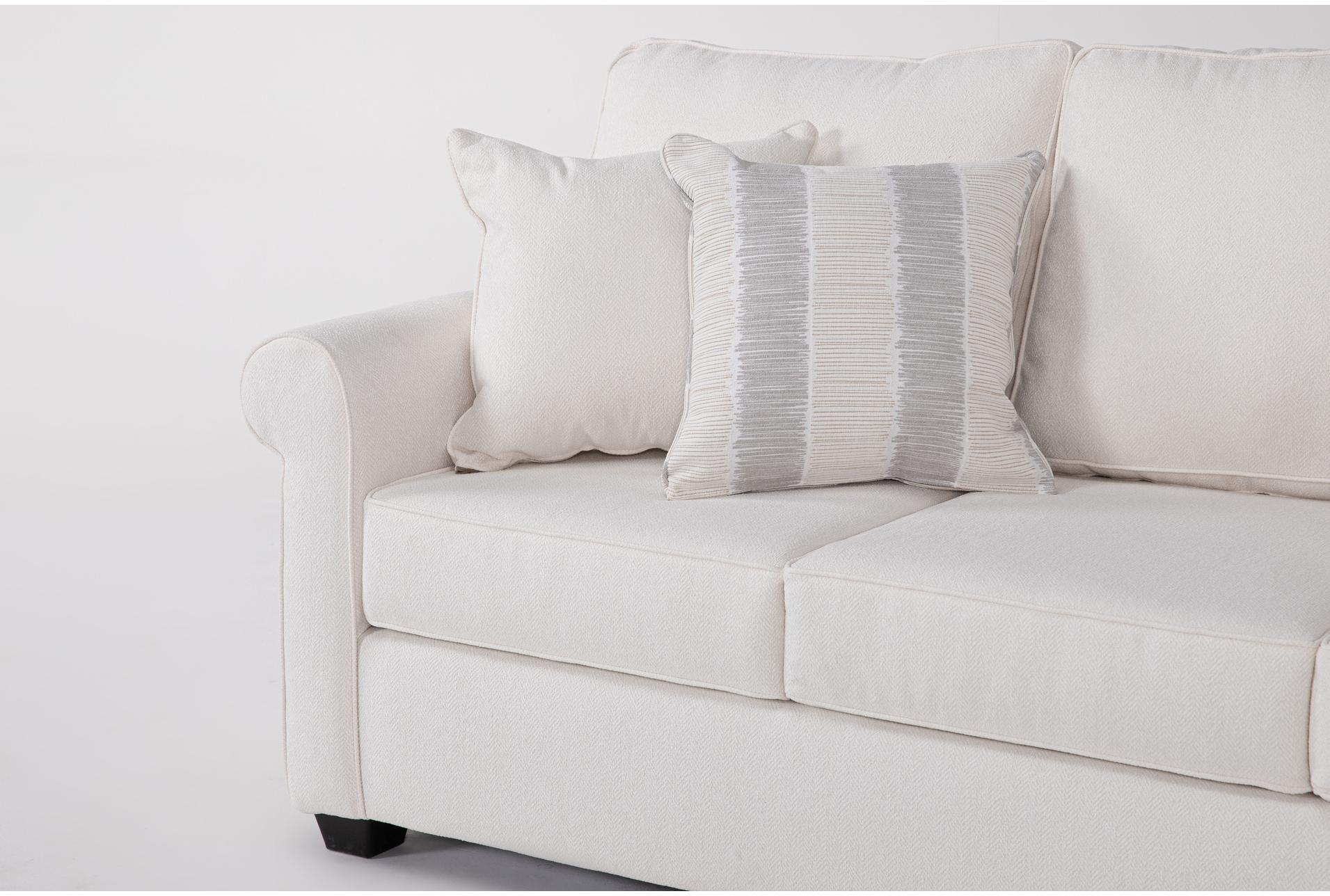 amora ivory white fabric 3 piece queen memory foam sleeper sofa bed arm chair & ottoman set 11 amora ivory white fabric 3 piece queen memory foam sleeper sofa bed arm chair & ottoman set