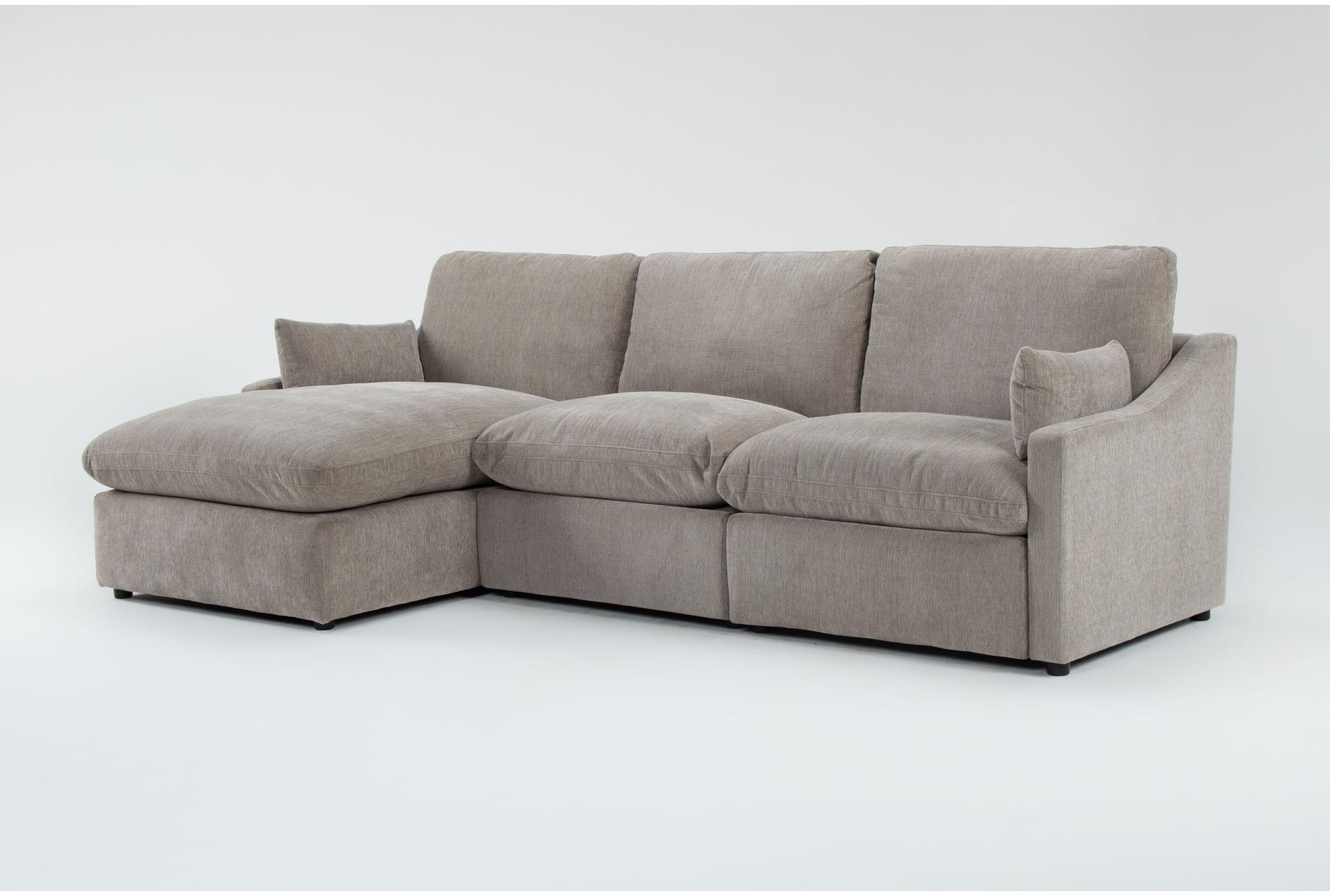 kennedy mocha brown beige 3 piece power reclining modular sectional with left arm facing power chaise | fabric 1 kennedy mocha brown beige 3 piece power reclining modular sectional with left arm facing power chaise | fabric