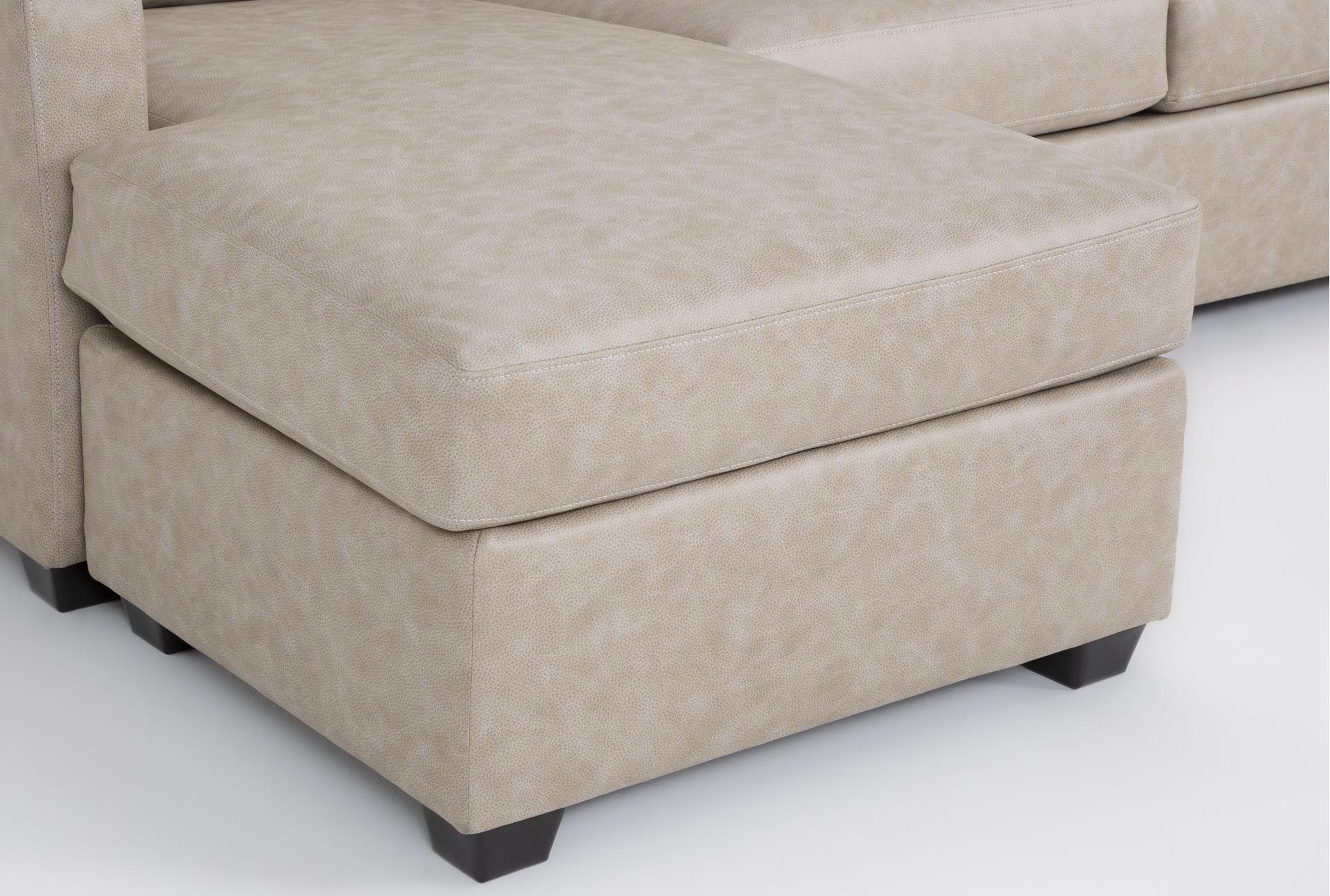 mathers mocha vegan faux leather 92" sleeper sofa with reversible chaise | fabric | loose reversible back 15 mathers mocha vegan faux leather 92" sleeper sofa with reversible chaise | fabric | loose reversible back