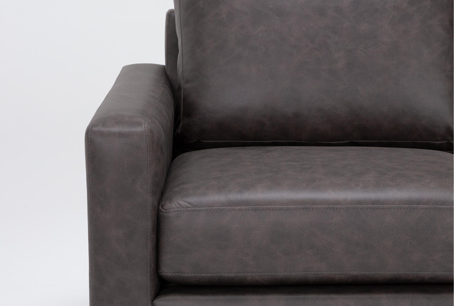 mathers grey brown vegan faux leather chair | arms | fabric 9 mathers grey brown vegan faux leather chair | arms | fabric