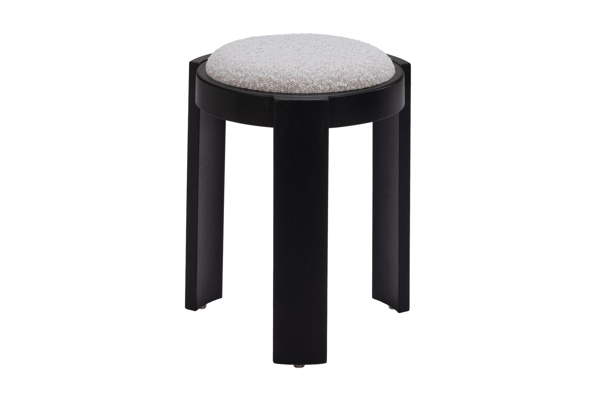 banjul misty grey shearling fabric round stackable ottoman 10 banjul misty grey shearling fabric round stackable ottoman