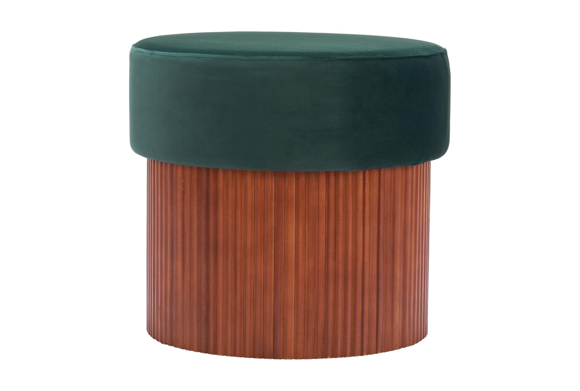boto green plush round fabric wood storage ottoman 10 boto green plush round fabric wood storage ottoman