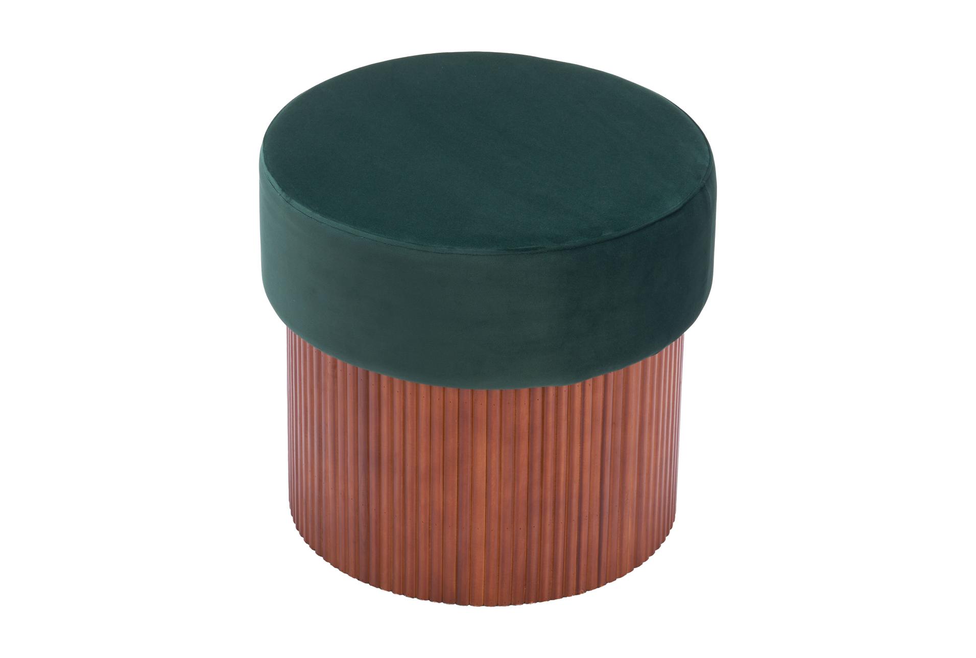 boto green plush round fabric wood storage ottoman 11 boto green plush round fabric wood storage ottoman