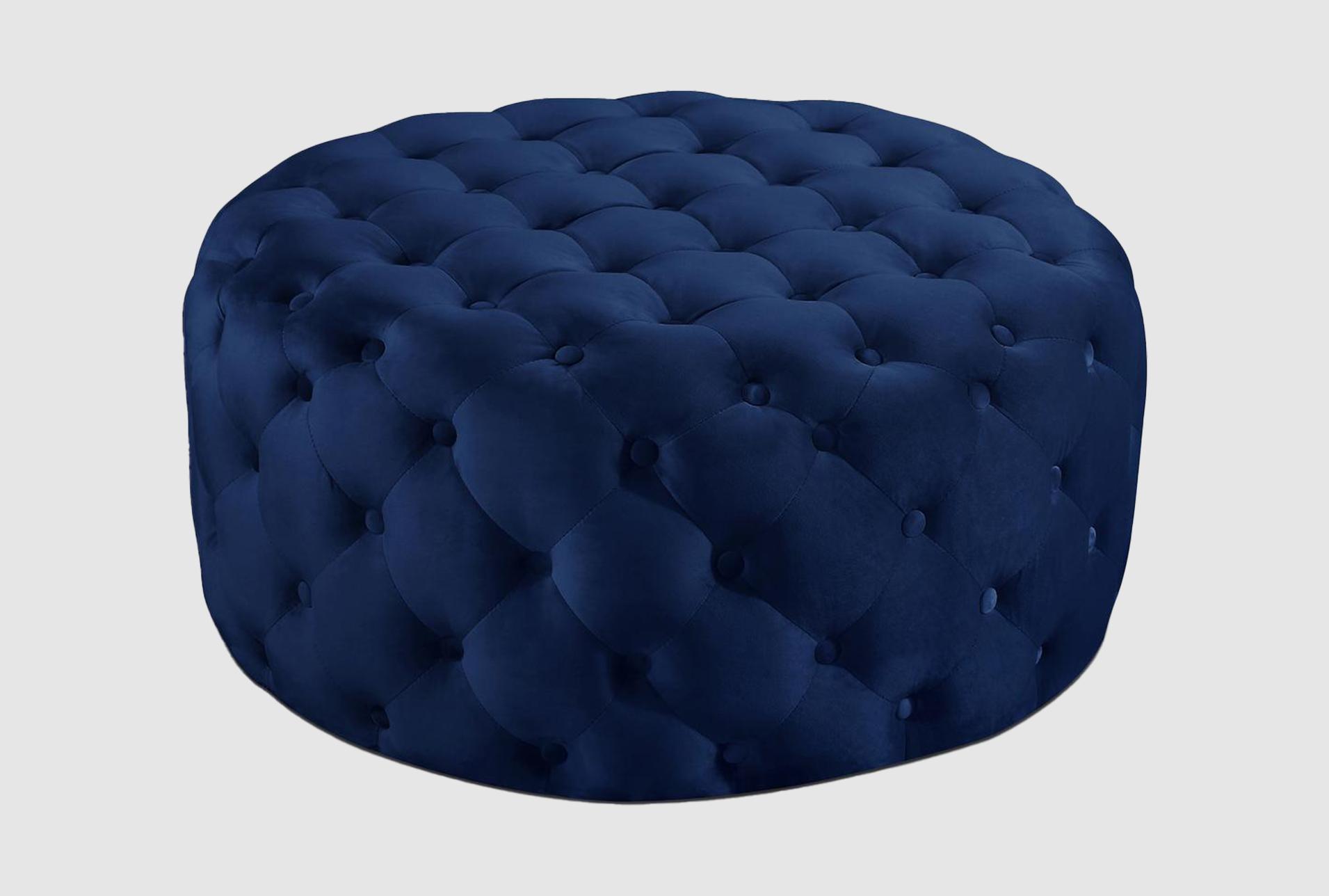 addison navy velvet rectangle upholstered ottoman/bench | entryway 1 addison navy velvet rectangle upholstered ottoman/bench | entryway