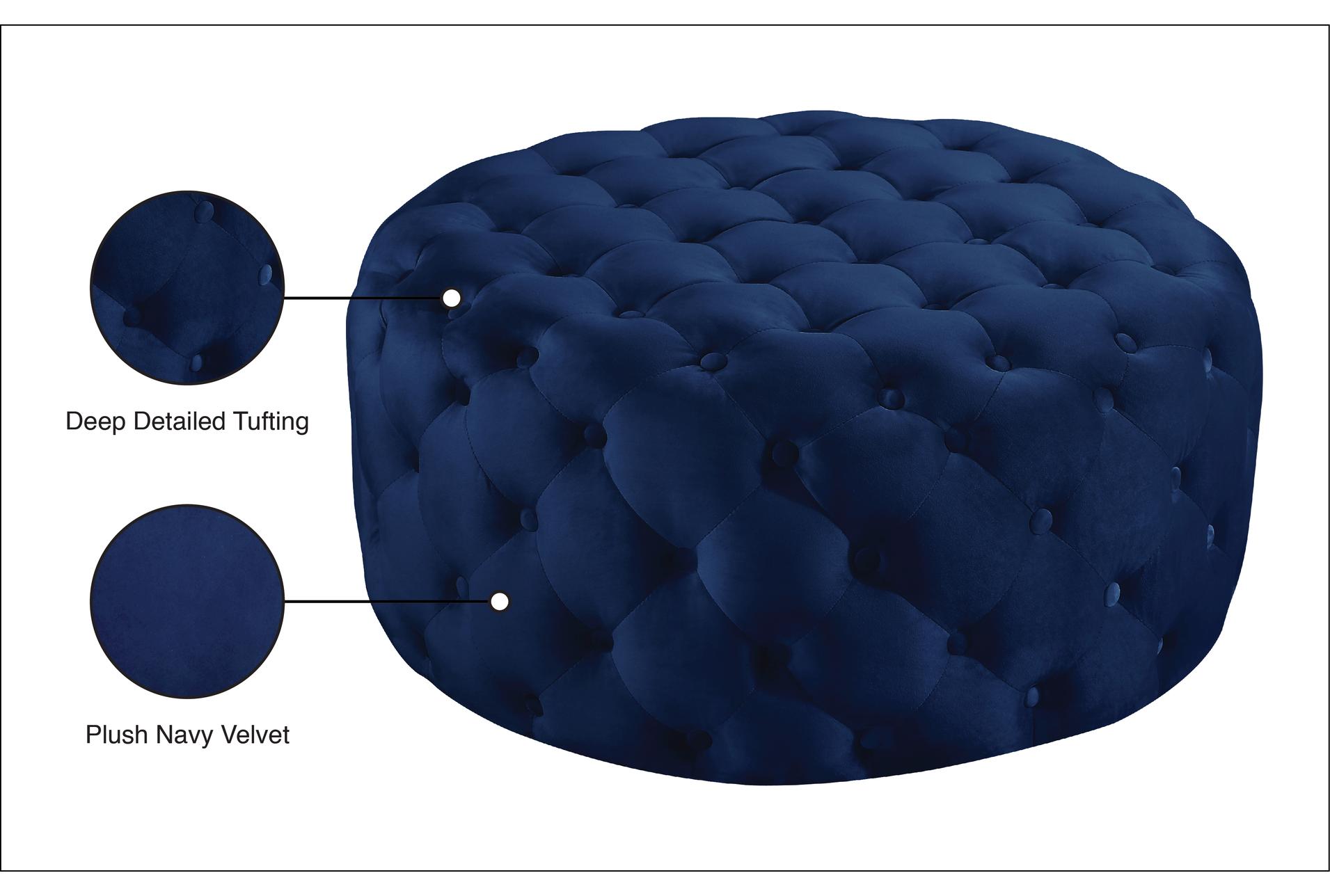 addison navy velvet rectangle upholstered ottoman/bench | entryway 7 addison navy velvet rectangle upholstered ottoman/bench | entryway