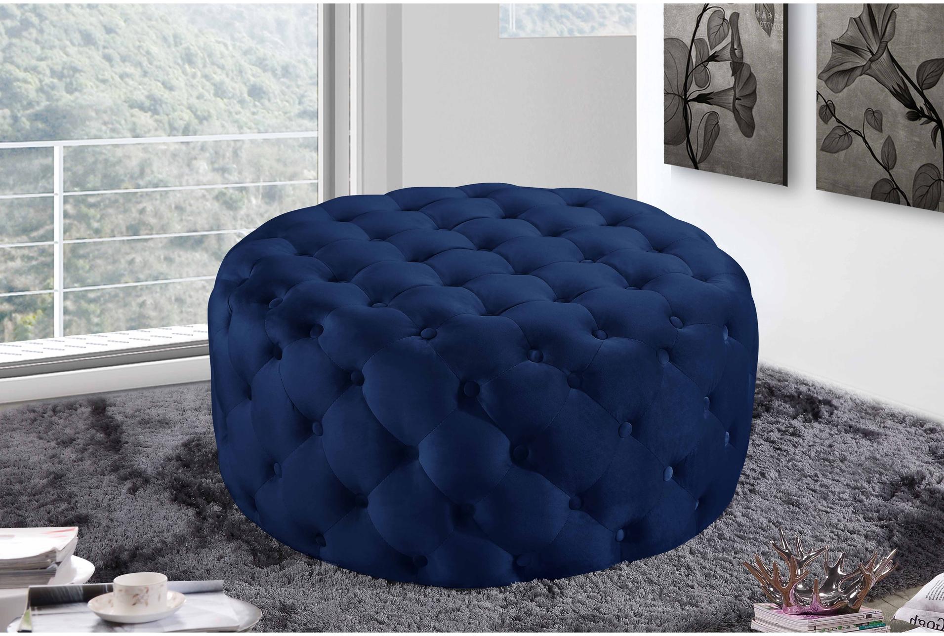 addison navy velvet rectangle upholstered ottoman/bench | entryway 8 addison navy velvet rectangle upholstered ottoman/bench | entryway