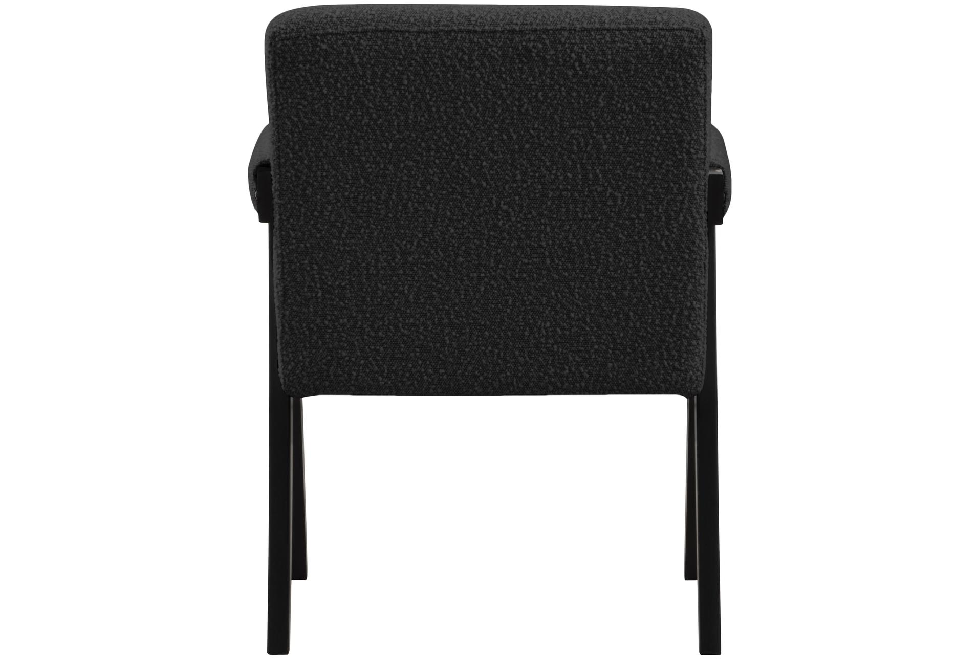 woodloch black boucle fabric accent chair with arms | club 11 woodloch black boucle fabric accent chair with arms | club