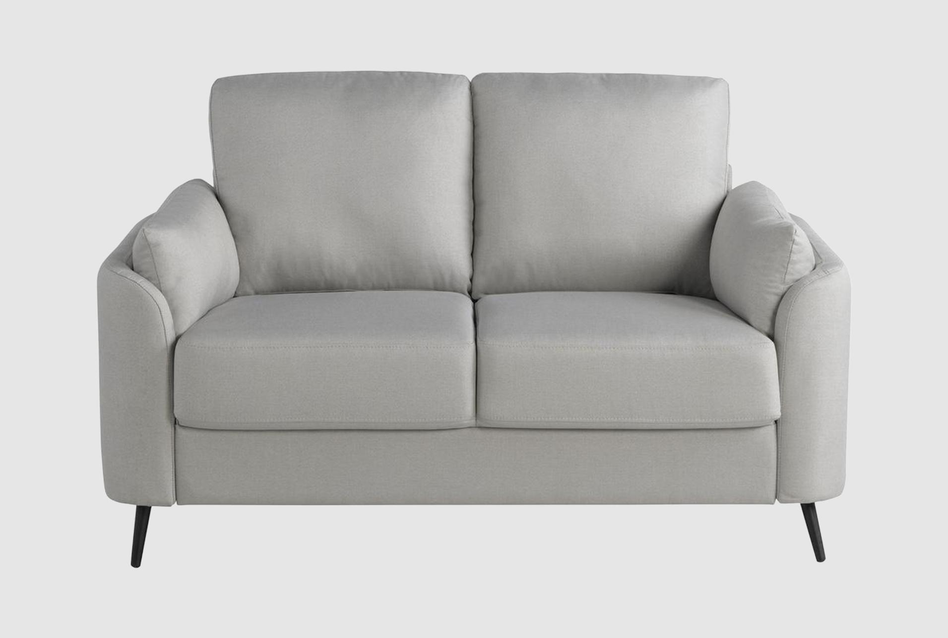 bradford smoke grey loveseat | fabric 1 bradford smoke grey loveseat | fabric