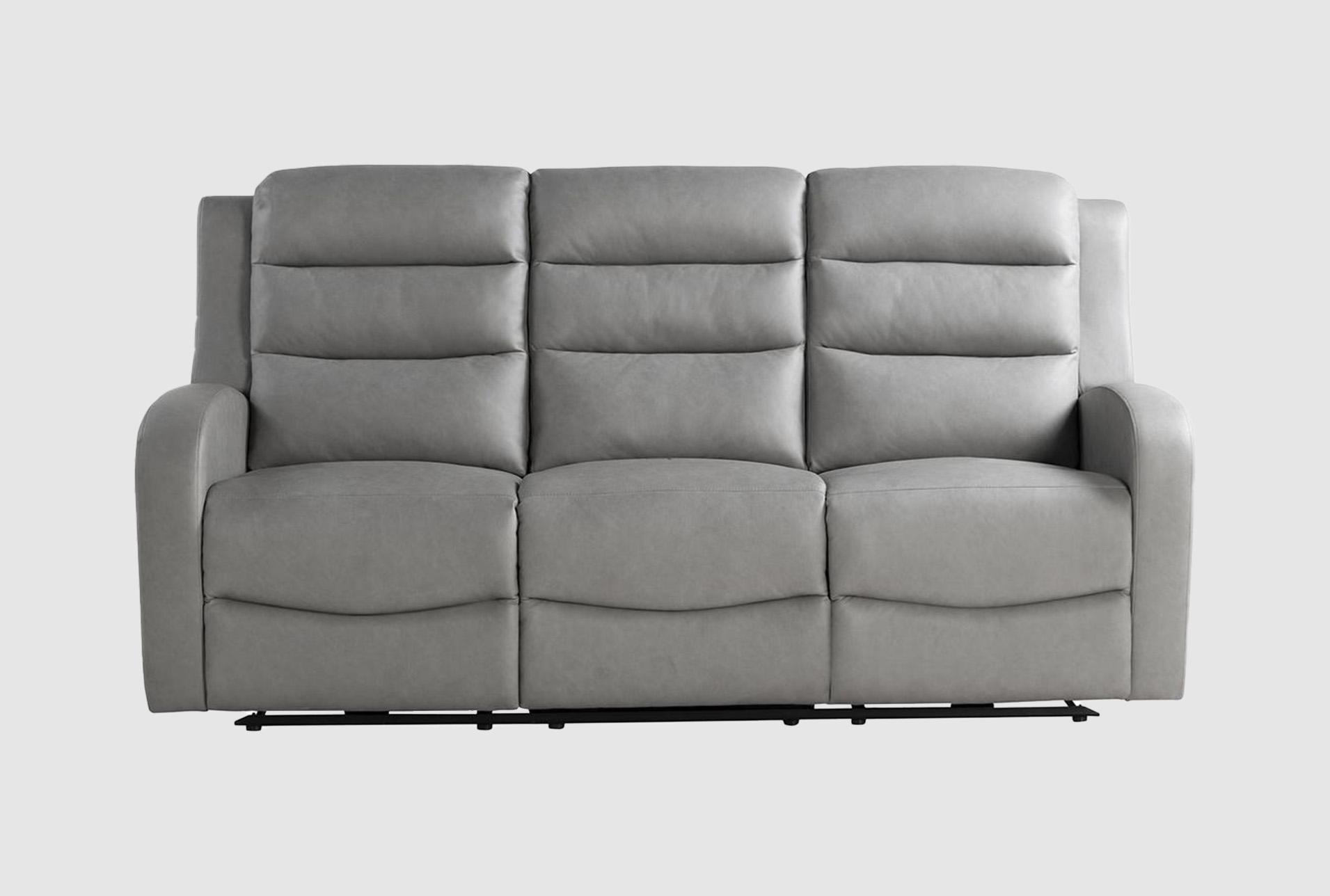 aragon grey 77" power reclining sofa with adjustable headrests & usb | fabric 1 aragon grey 77" power reclining sofa with adjustable headrests & usb | fabric