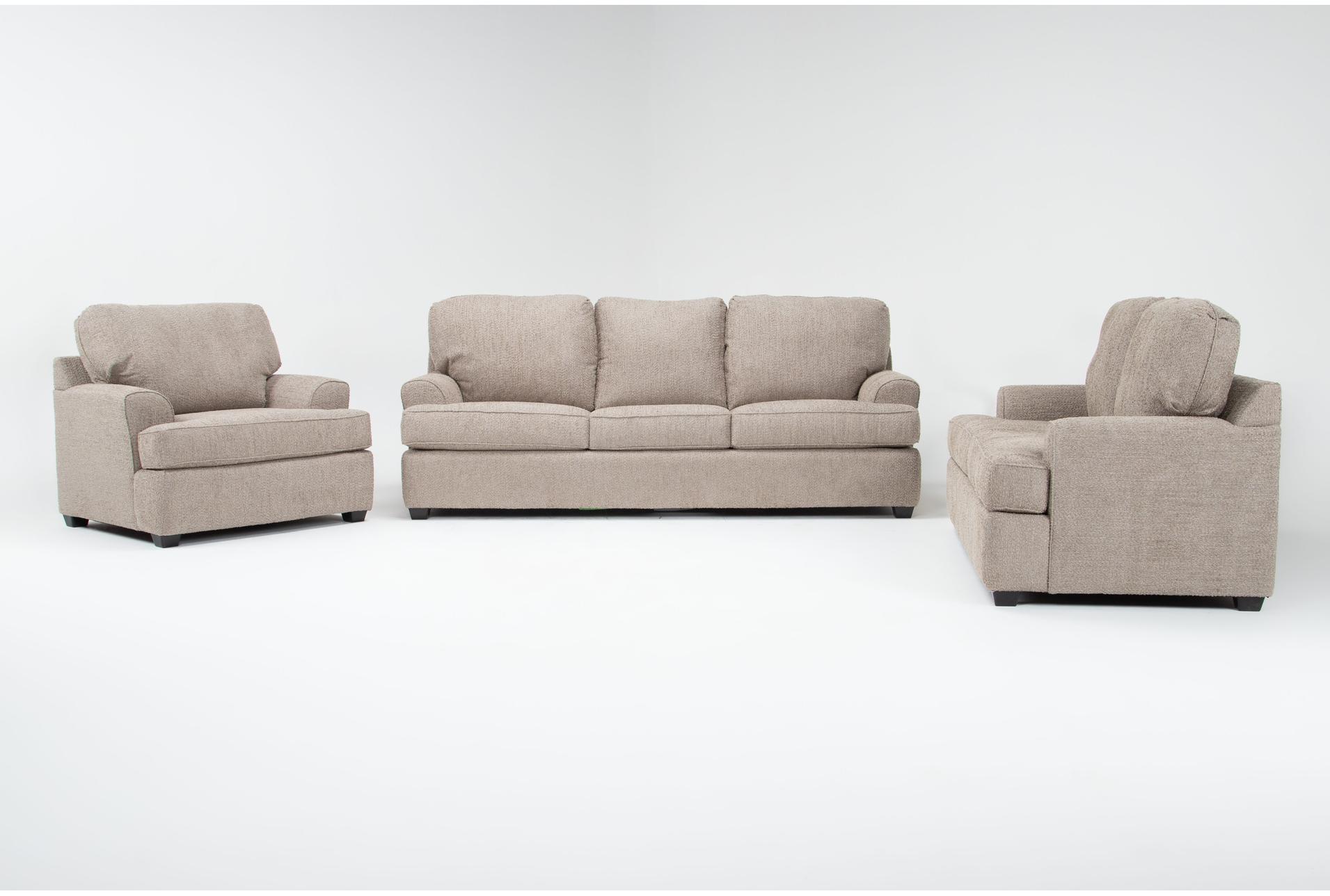 alessandro ii taupe brown chenille fabric 3 piece sofa loveseat & chair set 1 alessandro ii taupe brown chenille fabric 3 piece sofa loveseat & chair set