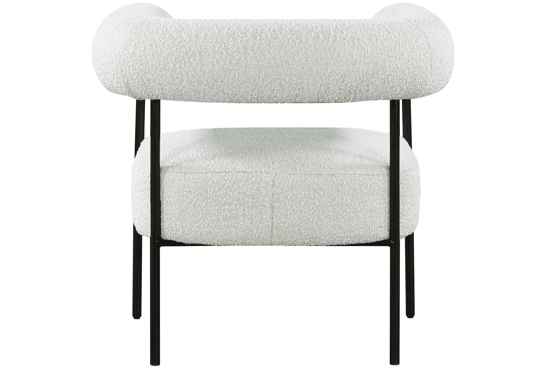 blake cream white boucle fabric accent chair 12 blake cream white boucle fabric accent chair