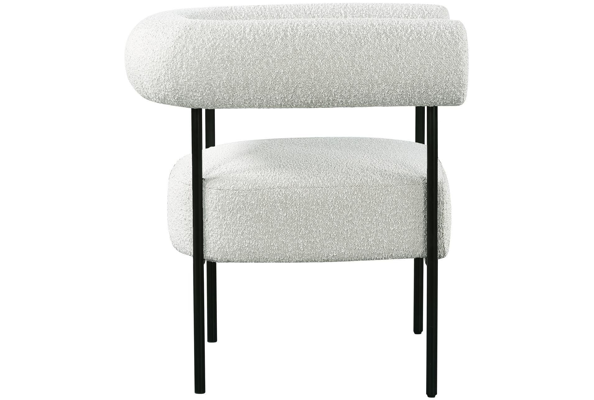 blake cream white boucle fabric accent chair 13 blake cream white boucle fabric accent chair