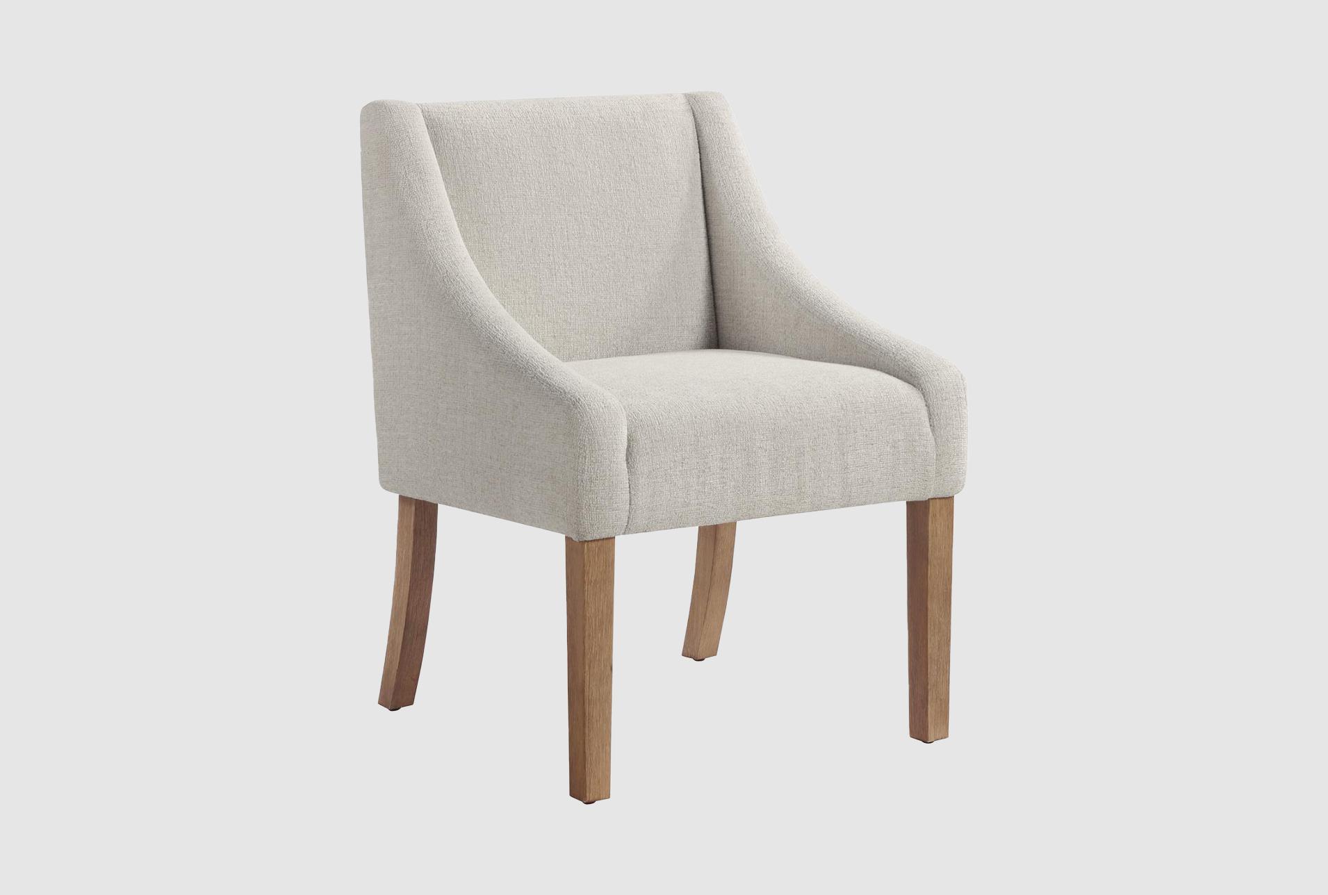 monarch cream white 23" accent chair | high performance fabric 1 monarch cream white 23" accent chair | high performance fabric