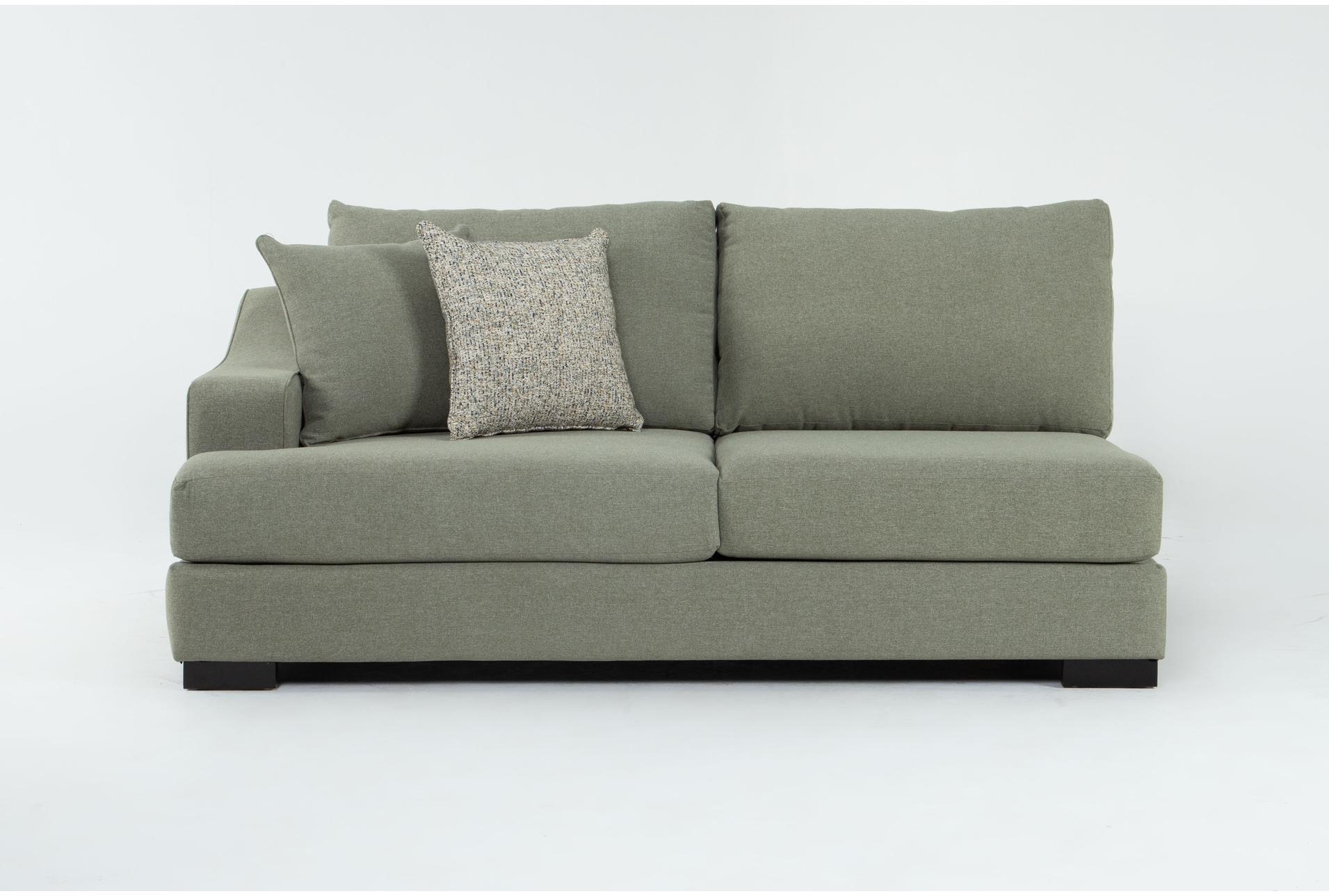 lodge moss green fabric left arm facing sofa 1 lodge moss green fabric left arm facing sofa