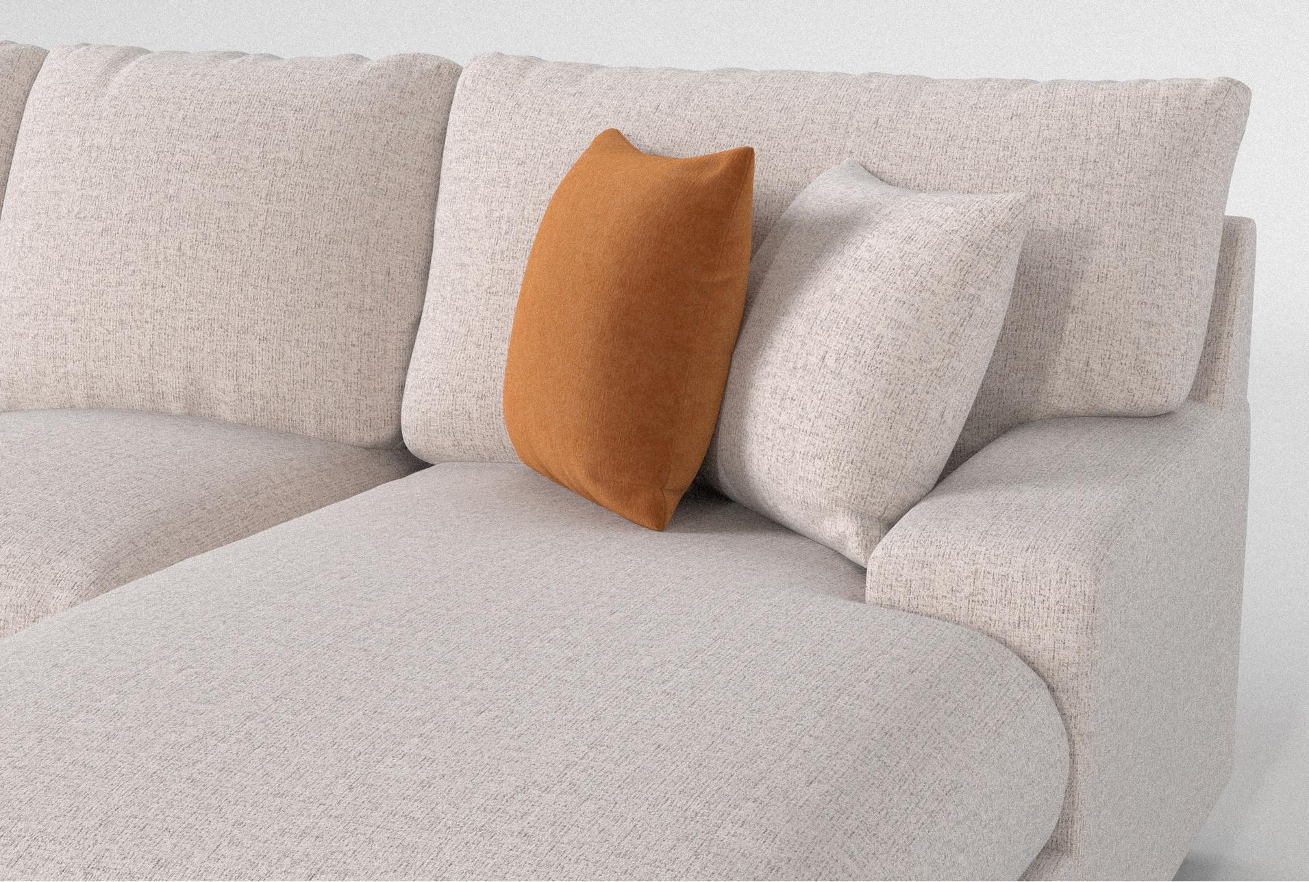 harper foam iv natural performance fabric 2 piece 124" sectional with right arm facing chaise | reversible 12 harper foam iv natural performance fabric 2 piece 124" sectional with right arm facing chaise | reversible
