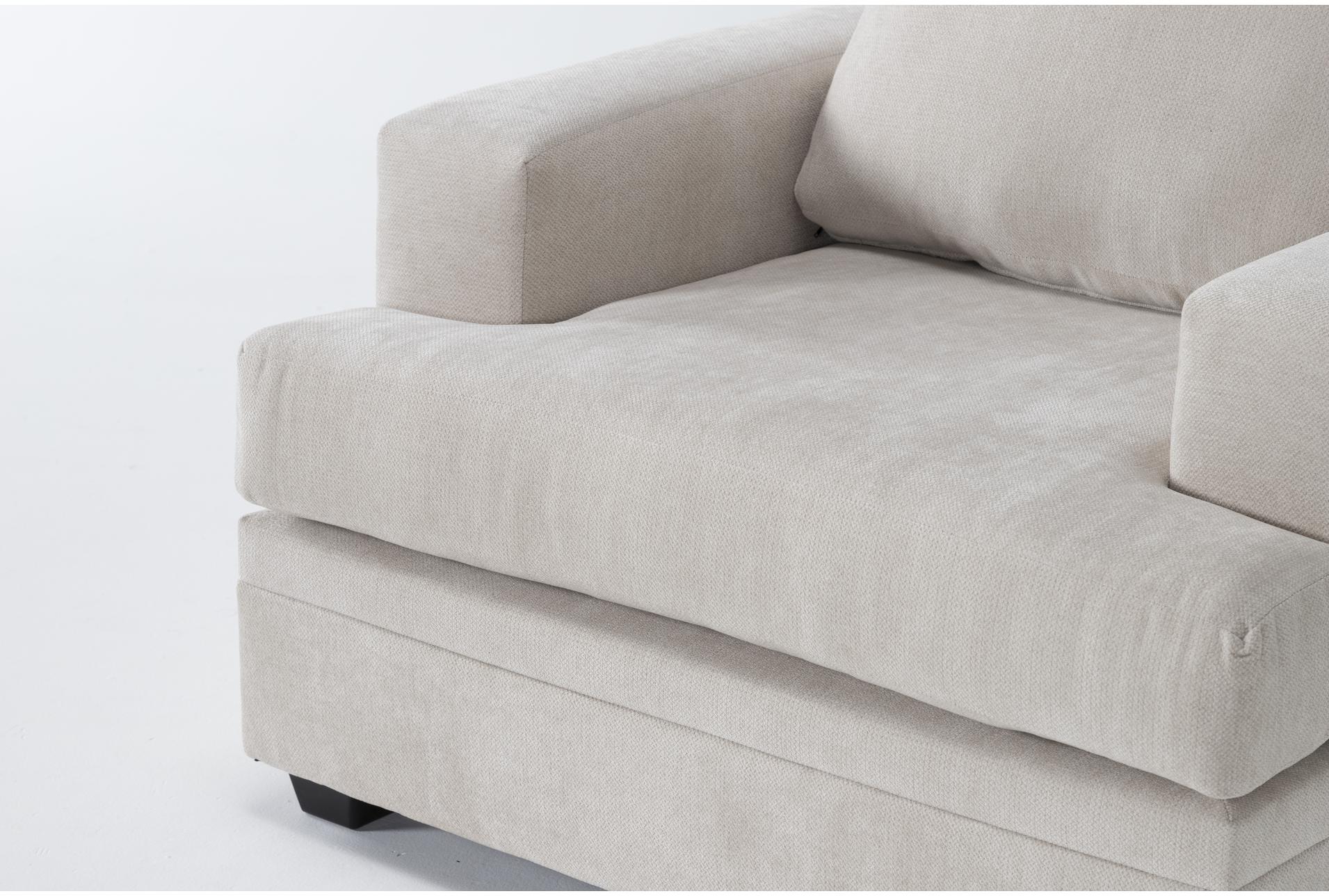 bonaterra sand beige fabric oversized arm chair | solid | armchair | club | lounge | with arms | loose reversible back 8 bonaterra sand beige fabric oversized arm chair | solid | armchair | club | lounge | with arms | loose reversible back