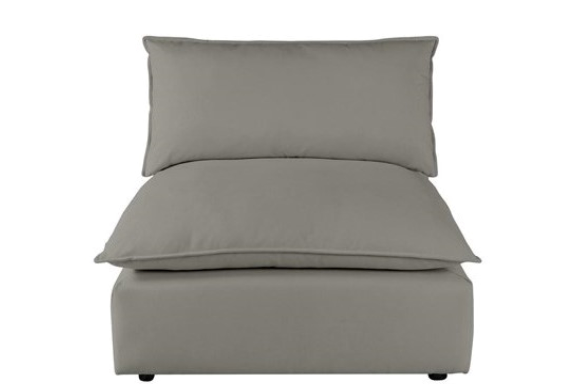 sutton slate grey fabric armless chair | solid | lounge 1 sutton slate grey fabric armless chair | solid | lounge