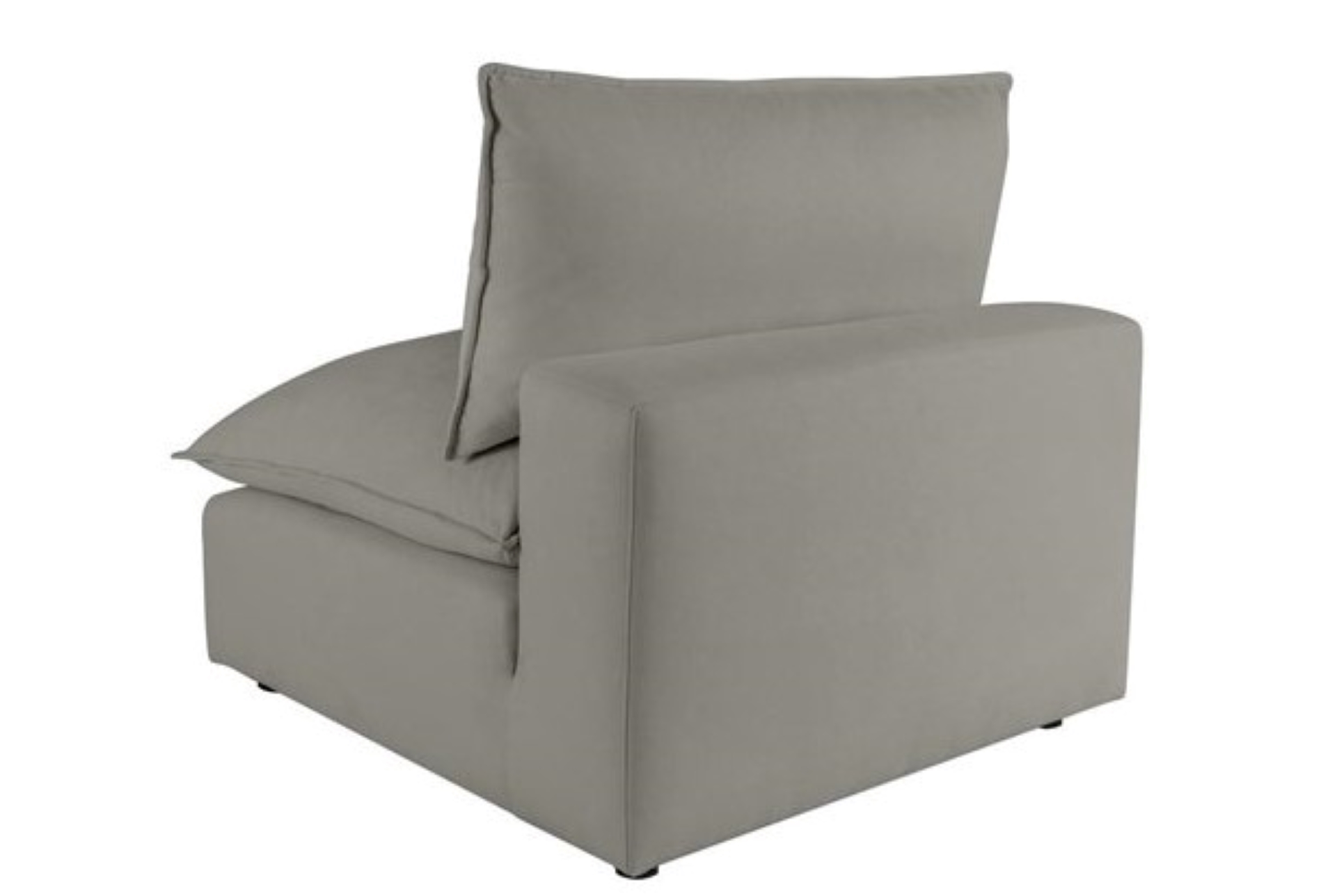 sutton slate grey fabric armless chair | solid | lounge 7 sutton slate grey fabric armless chair | solid | lounge