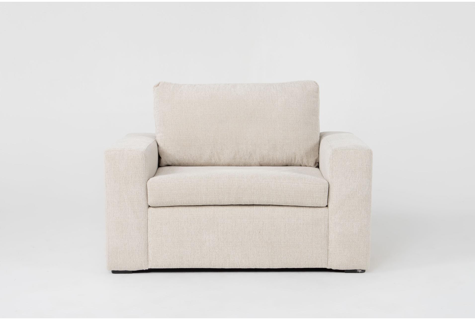 sebastian cream chenille fabric 55" oversized chair 1 sebastian cream chenille fabric 55" oversized chair