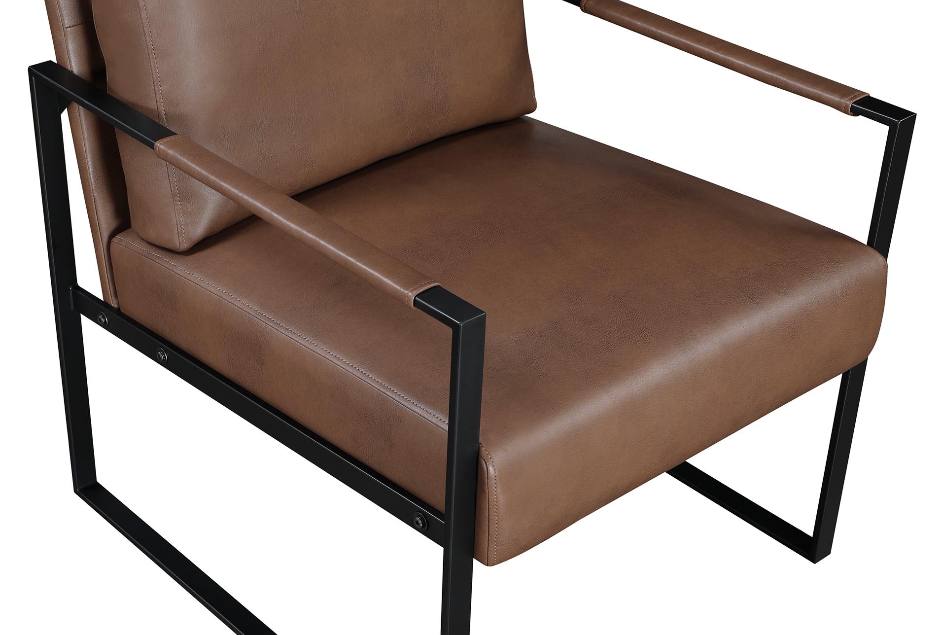 zachary brown 25" faux leather accent chair 18 zachary brown 25" faux leather accent chair
