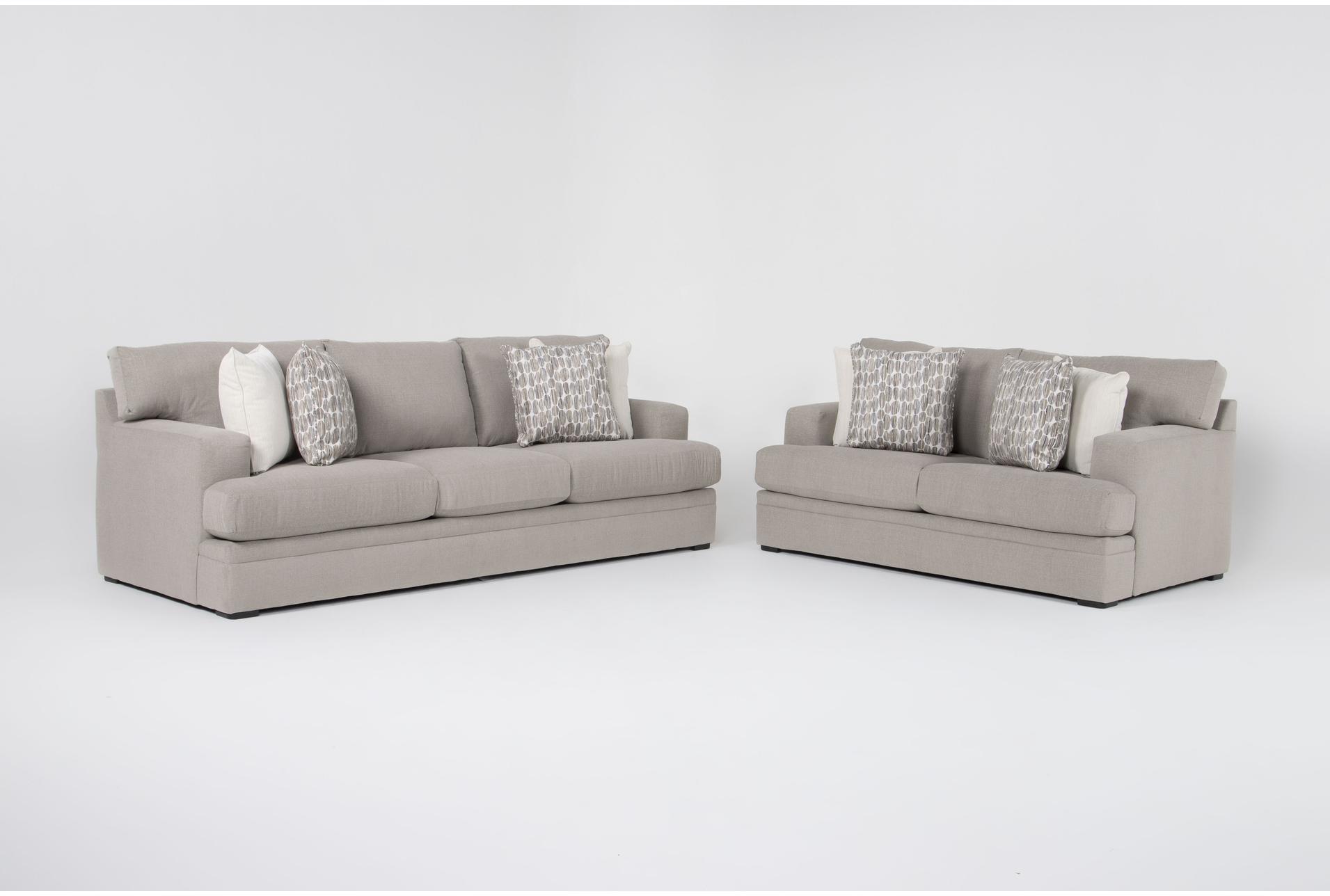 anacapa cement grey 2 piece queen sleeper sofa|loveseat set | loose reversible back 1 anacapa cement grey 2 piece queen sleeper sofa|loveseat set | loose reversible back