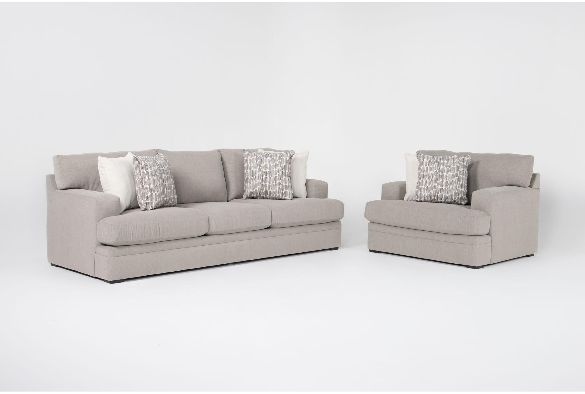 anacapa cement grey 2 piece sofa|chair set | loose reversible back 1 anacapa cement grey 2 piece sofa|chair set | loose reversible back
