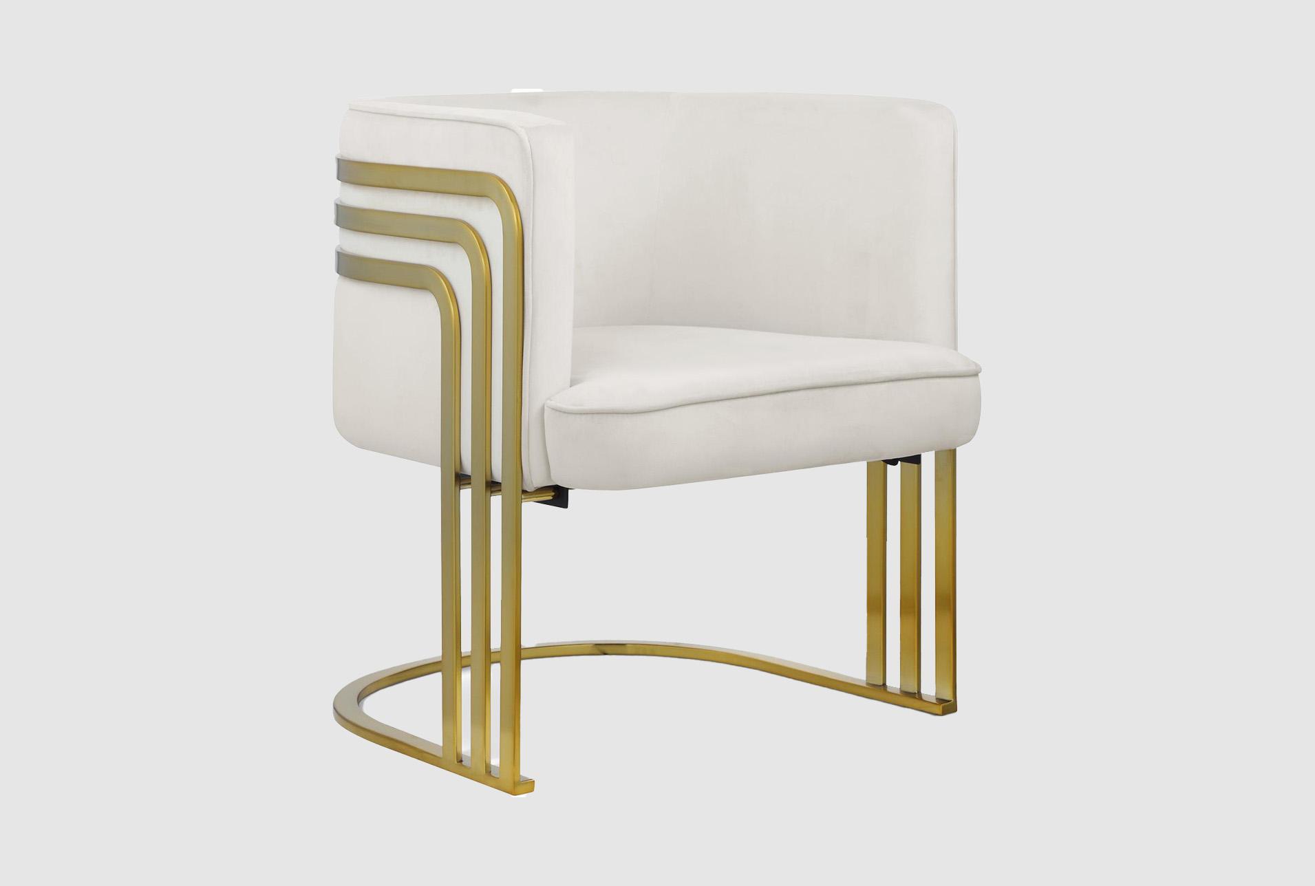 rays white cream velvet accent chair | with arms | fabric 1 rays white cream velvet accent chair | with arms | fabric