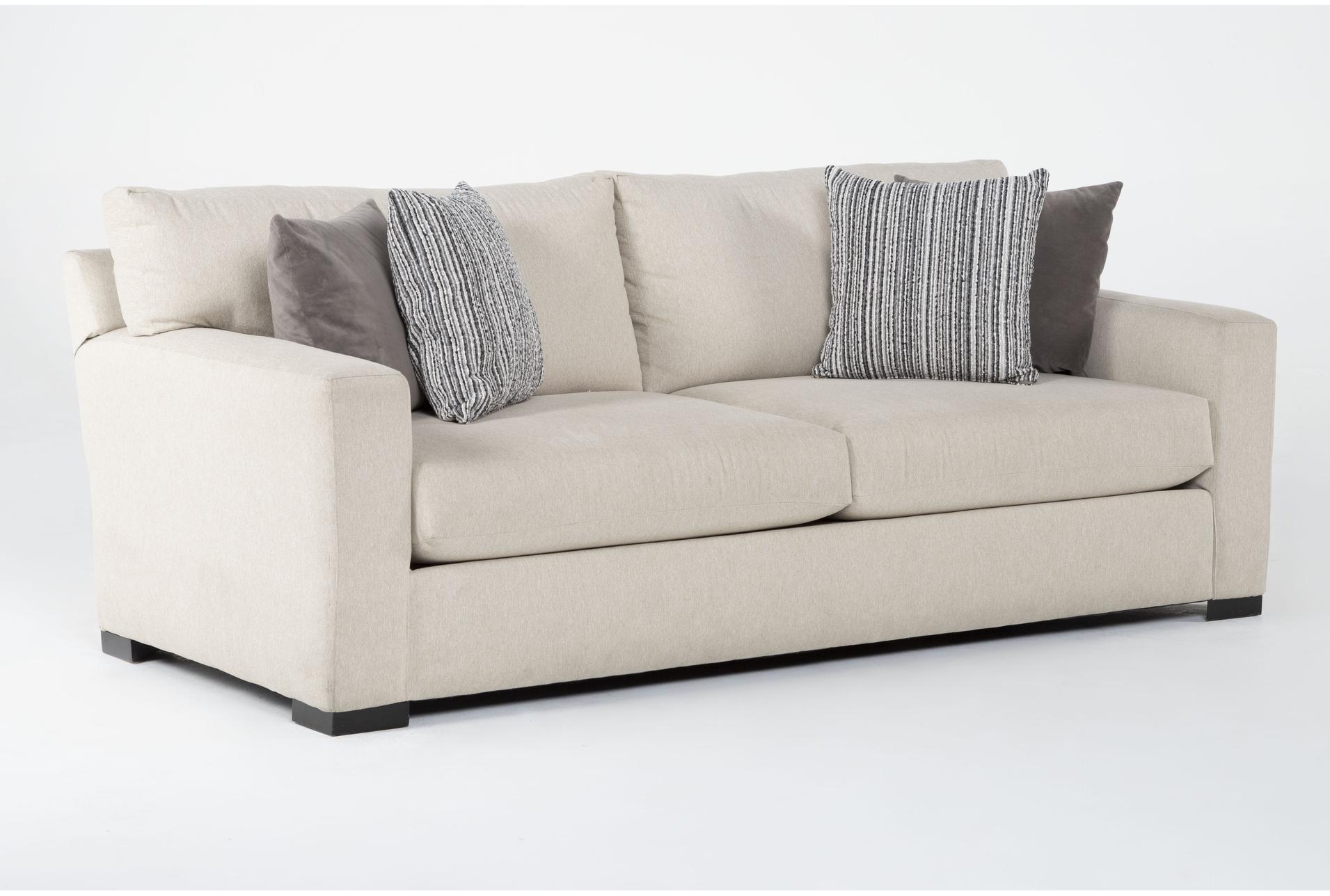mercer foam iv 88" fabric condo sofa | track arms 8 mercer foam iv 88" fabric condo sofa | track arms