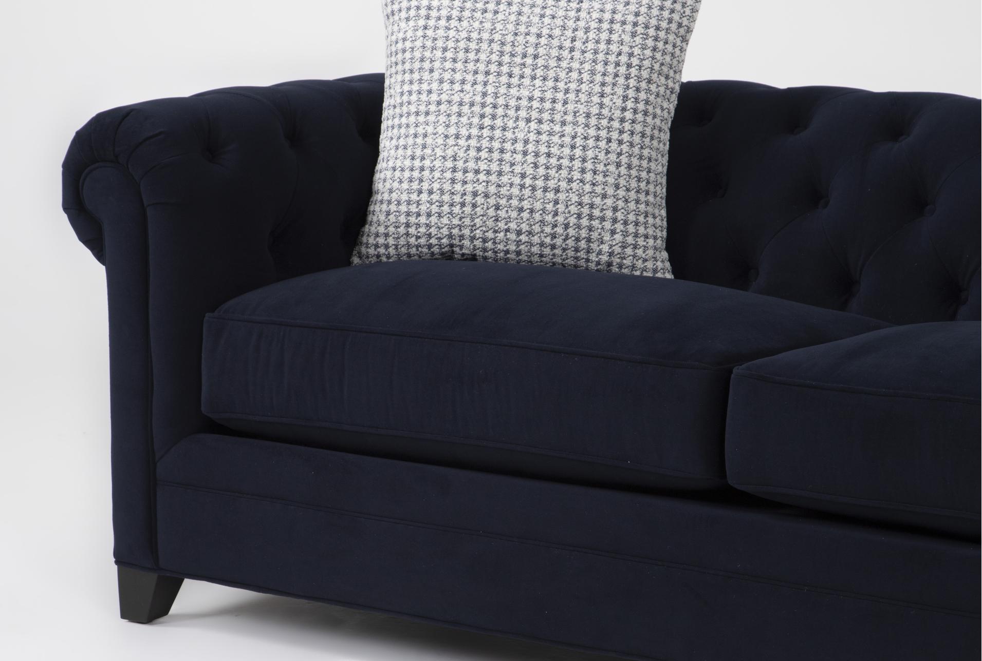 patterson vi 94" blue fabric sofa 12 patterson vi 94" blue fabric sofa