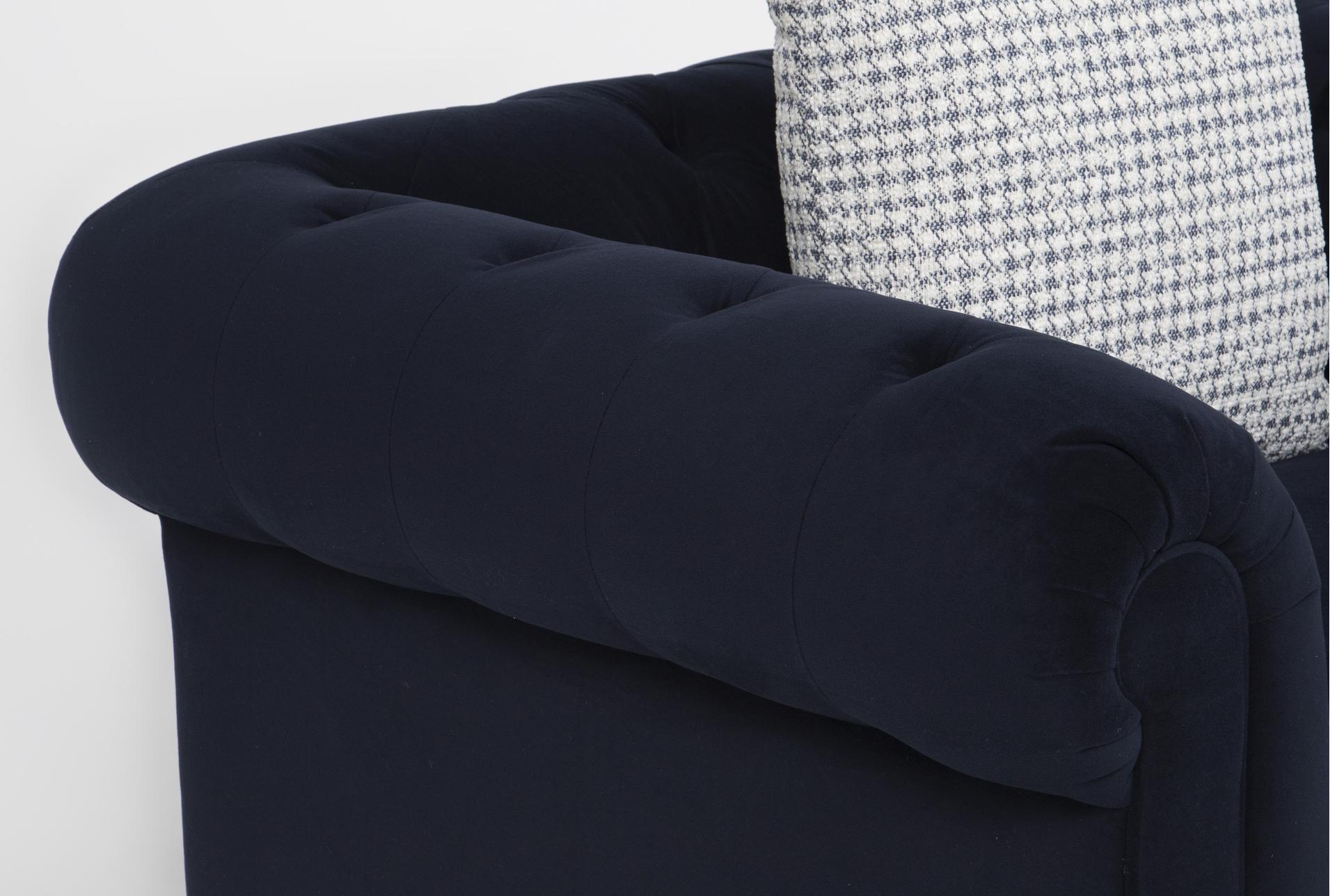 patterson vi 94" blue fabric sofa 13 patterson vi 94" blue fabric sofa